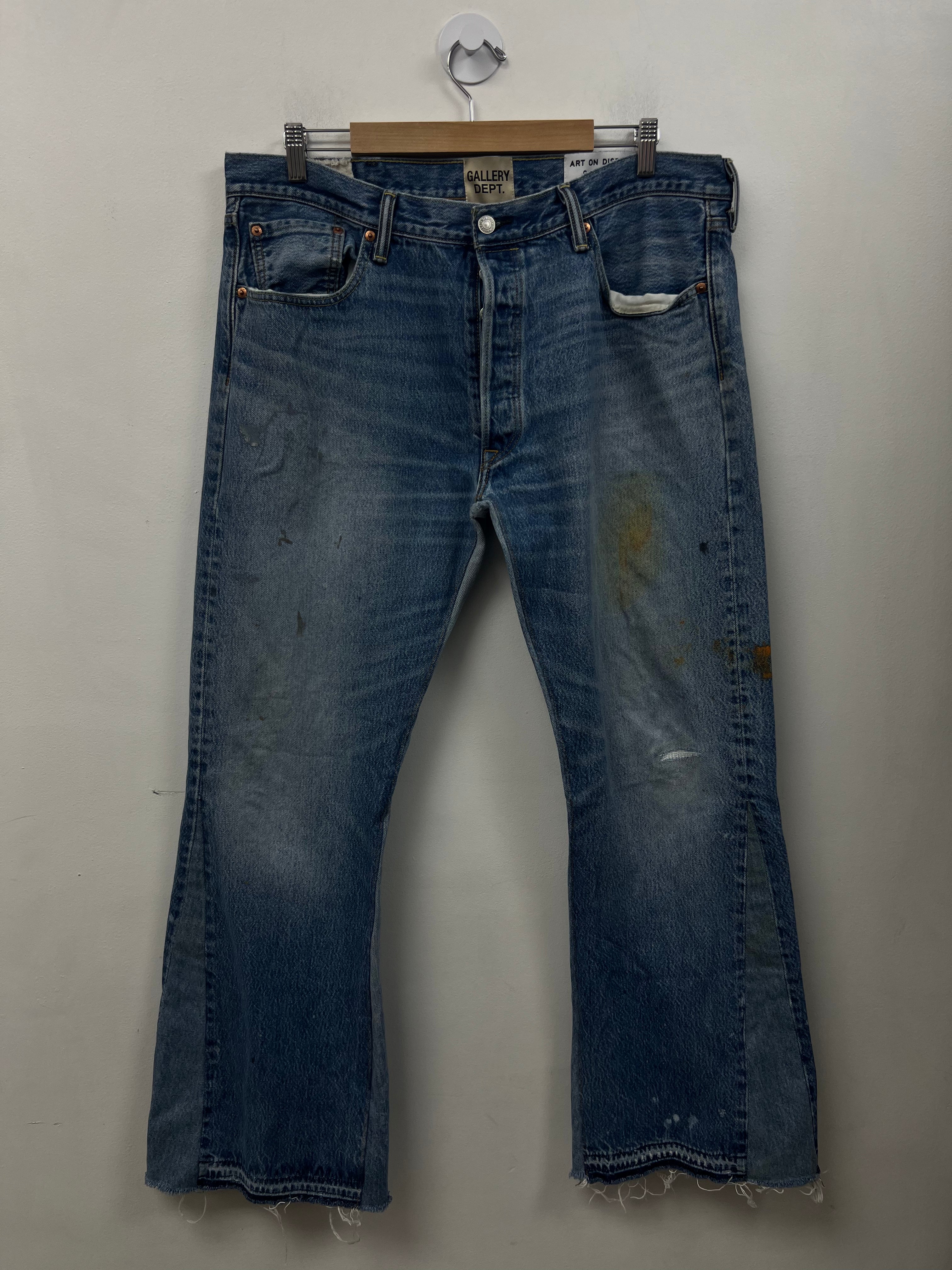 Gallery Dept. Vintage Wash Flared Jeans