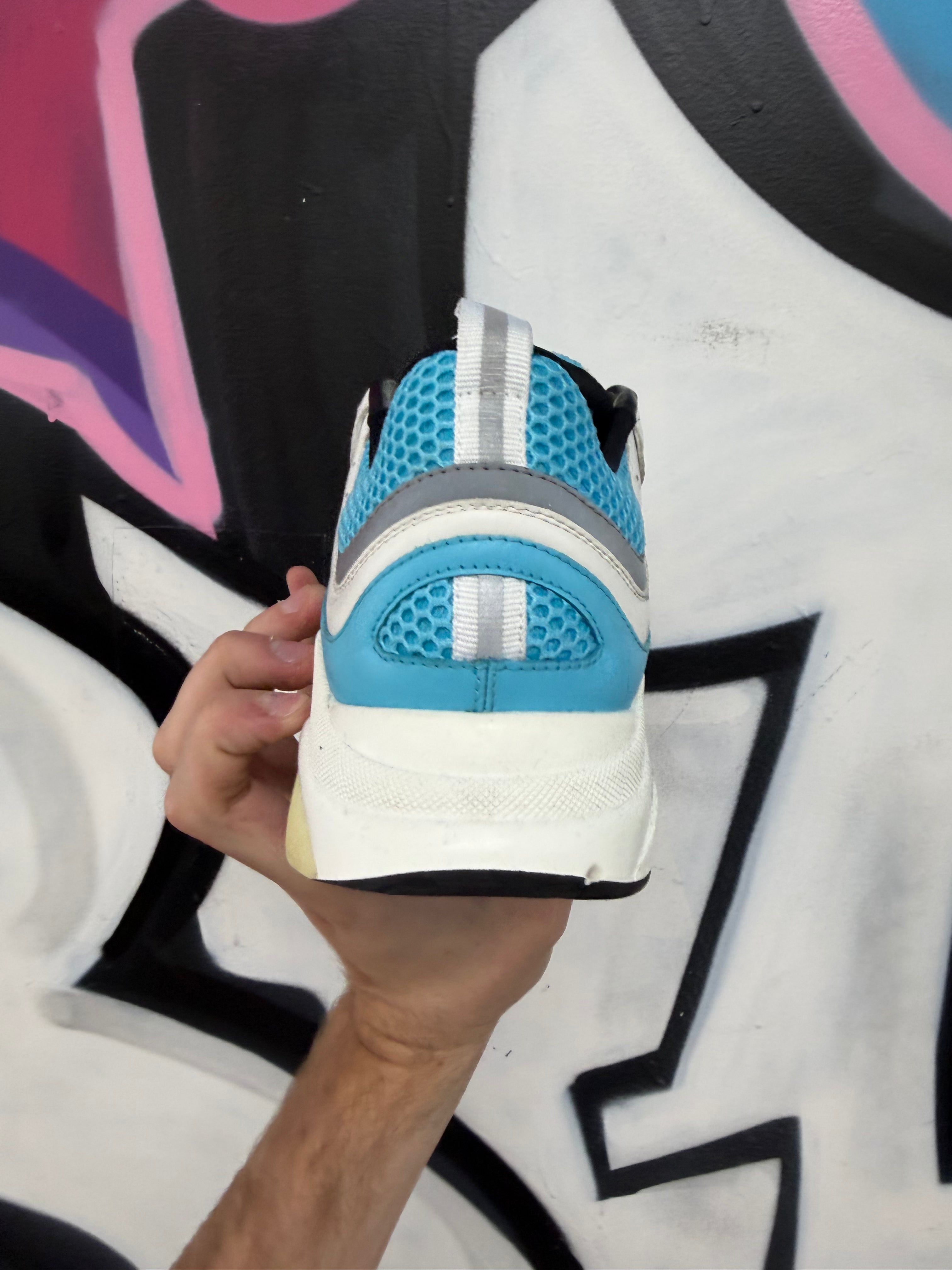 Dior White Baby Blue Sneakers