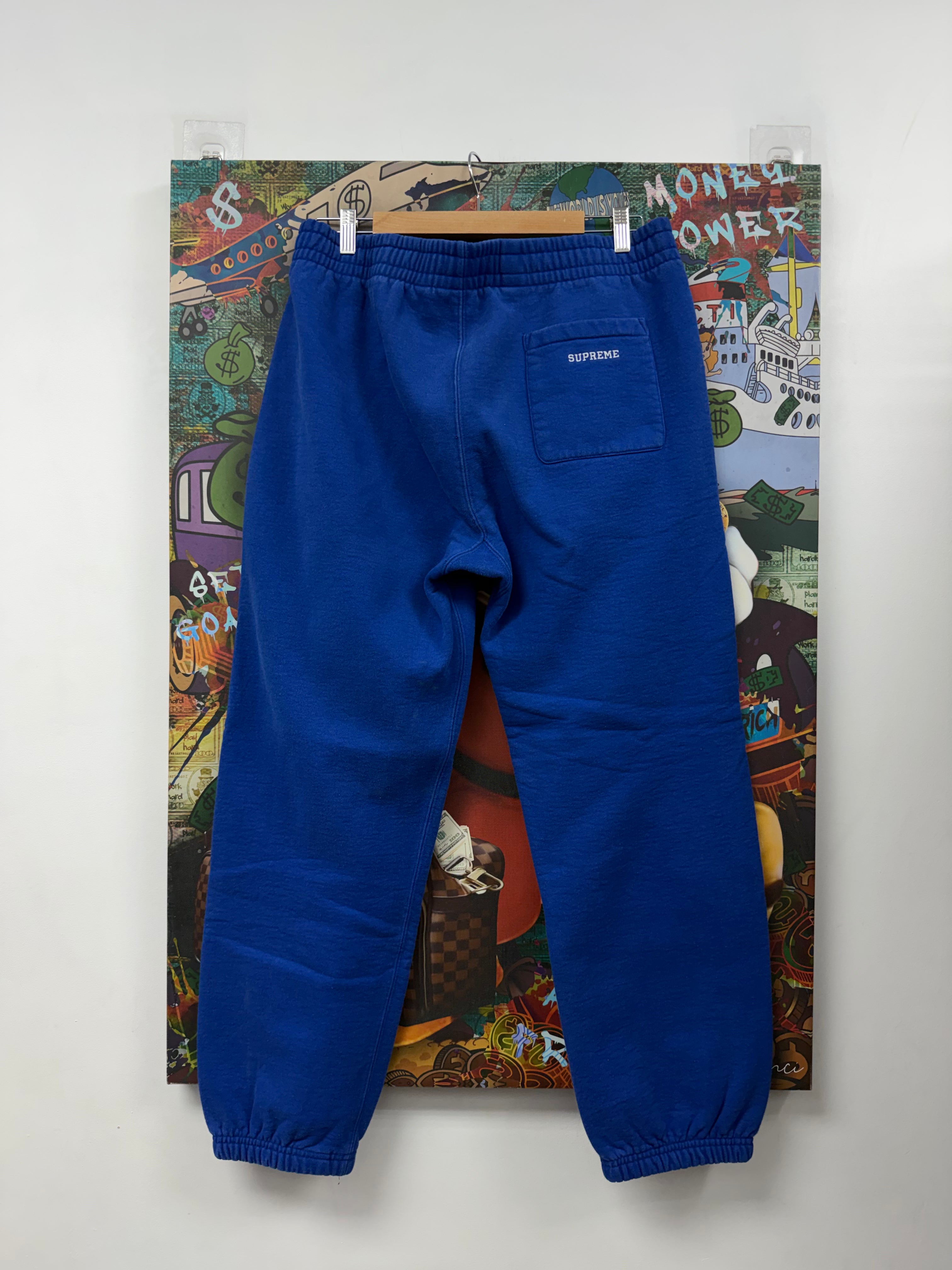 Supreme Blue Red Devil Sweats