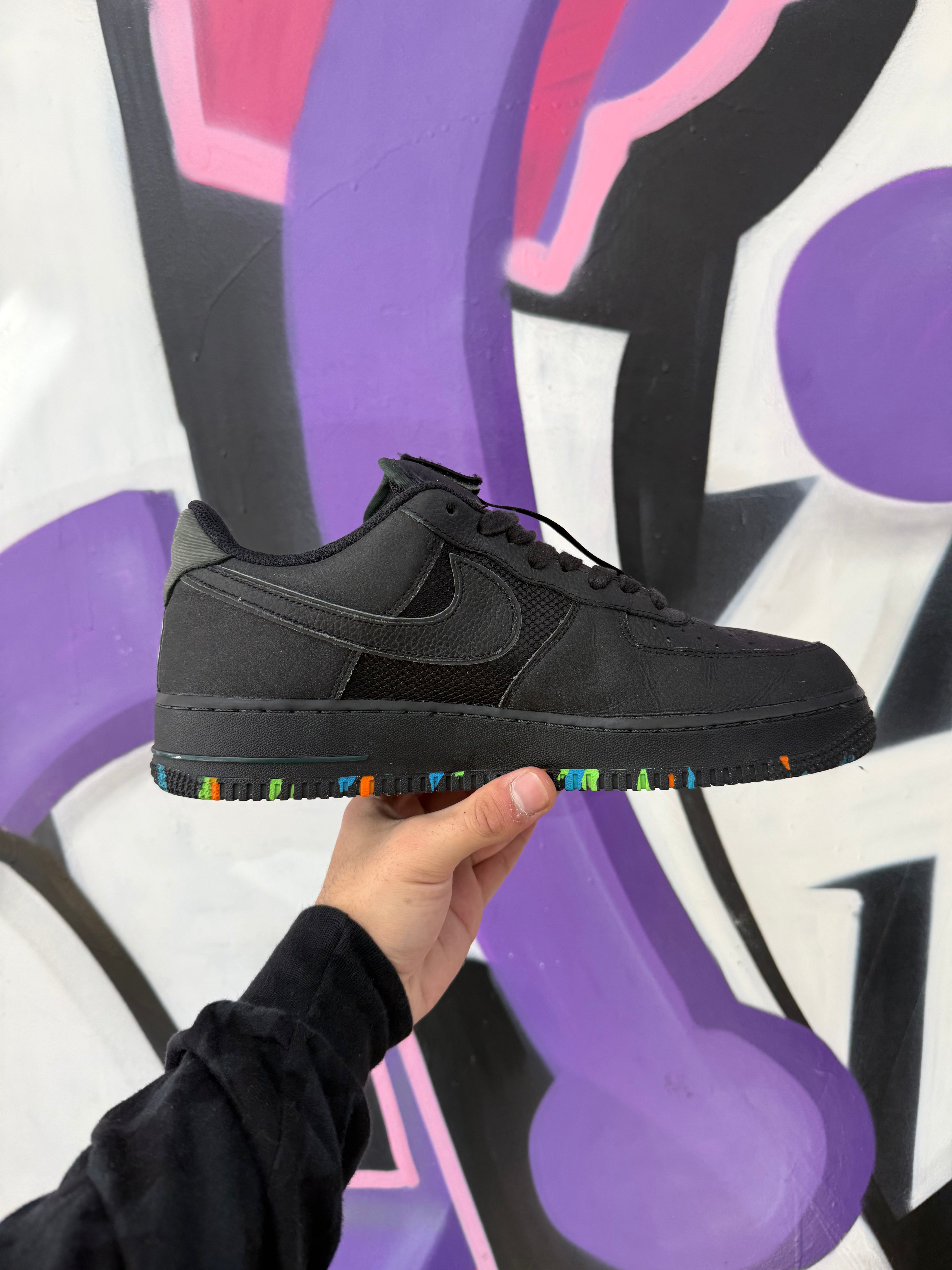 Nike AF1 Black NYC Parks Sneakers