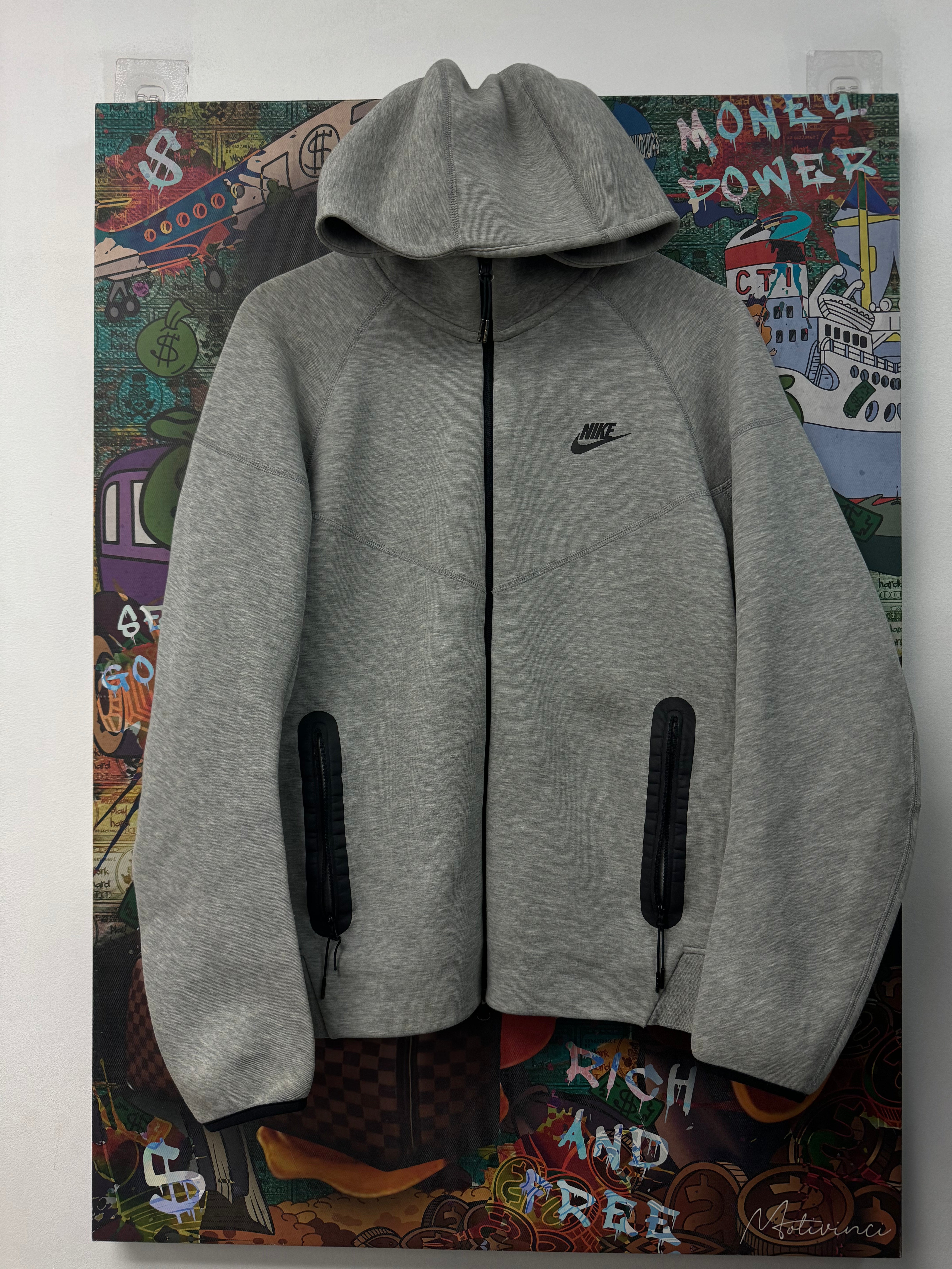 Nike Grey Tech Zip Up