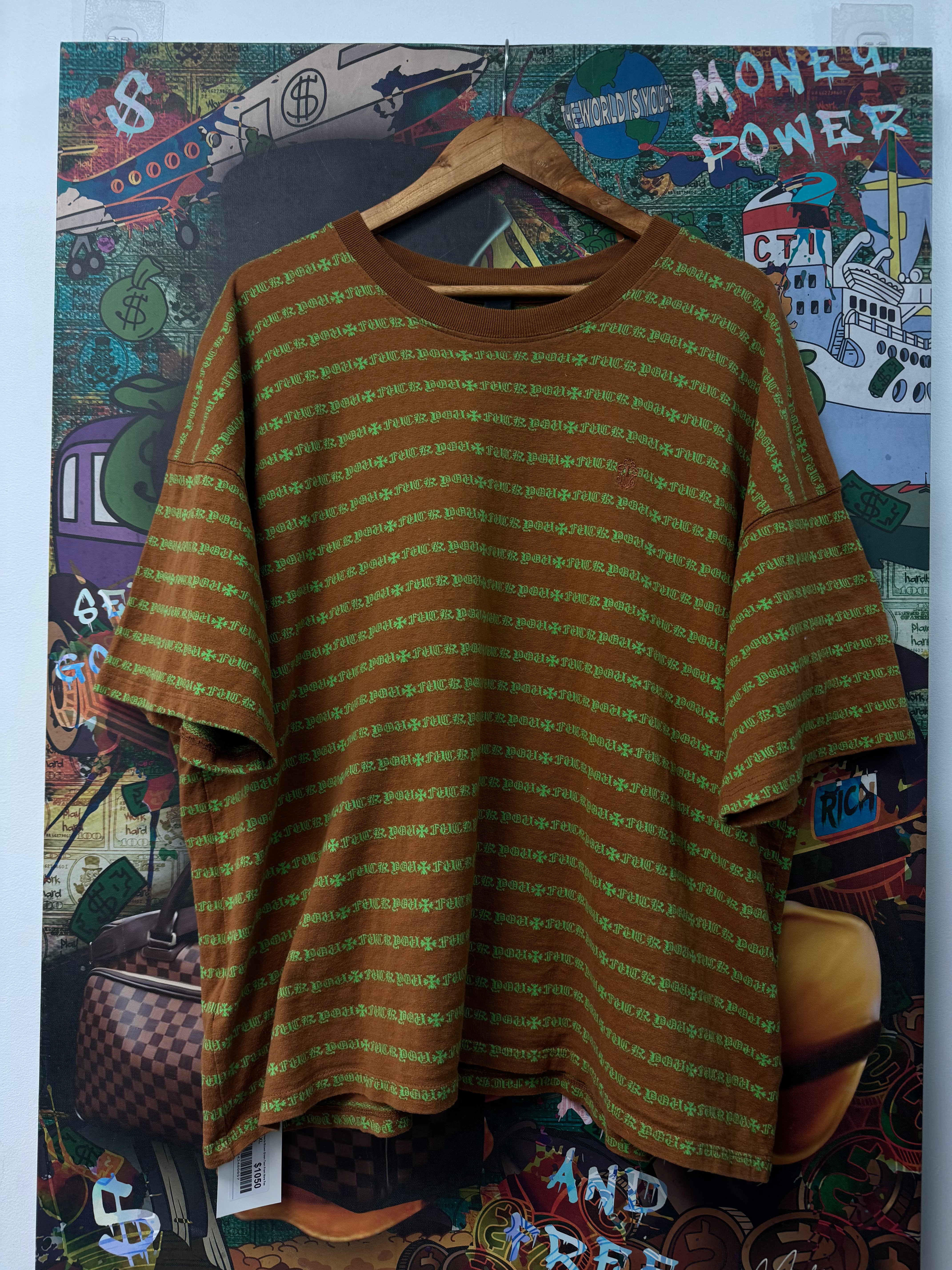 Chrome Hearts Brown Green Teen From Mars Tee