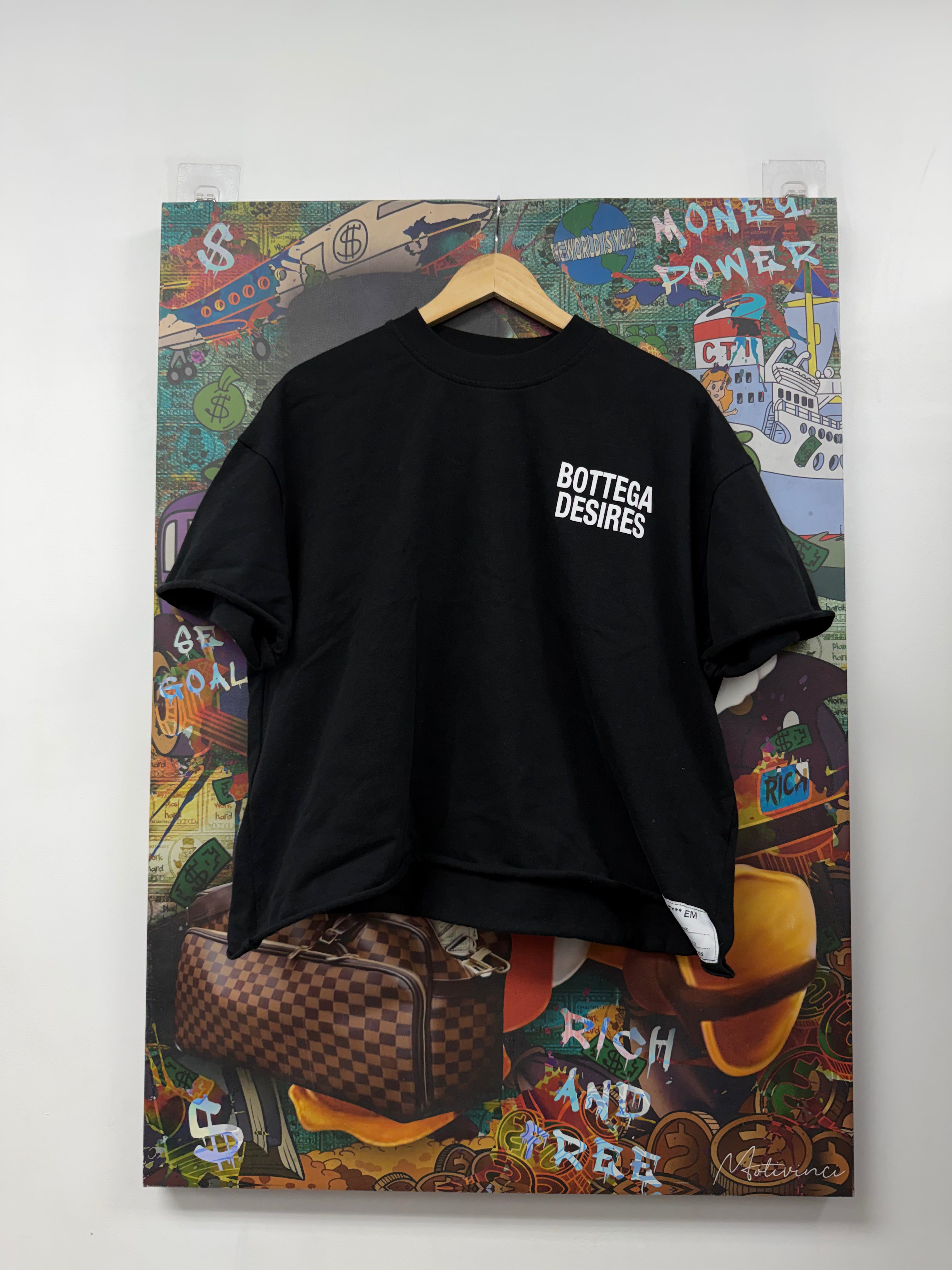 Bottega Desires Black F*ck Em Tee
