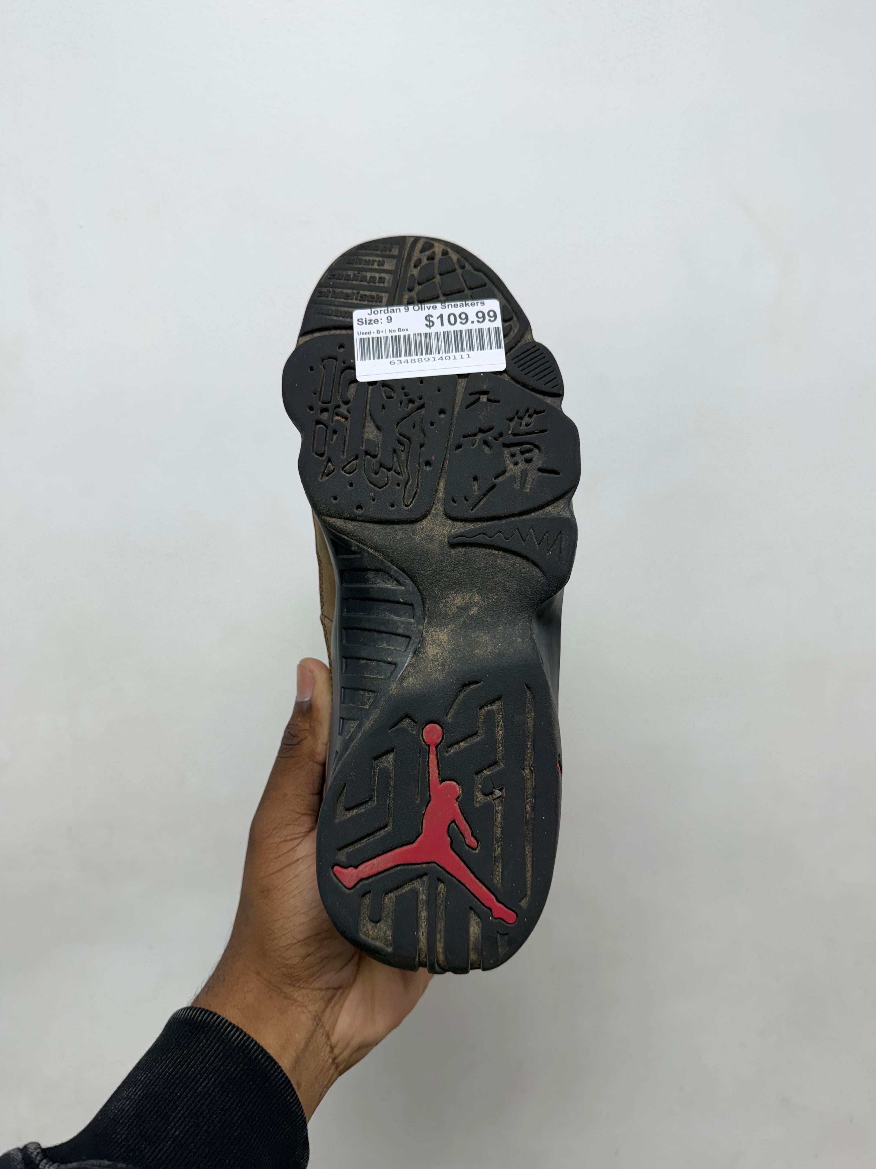 Jordan 9 Olive Sneakers