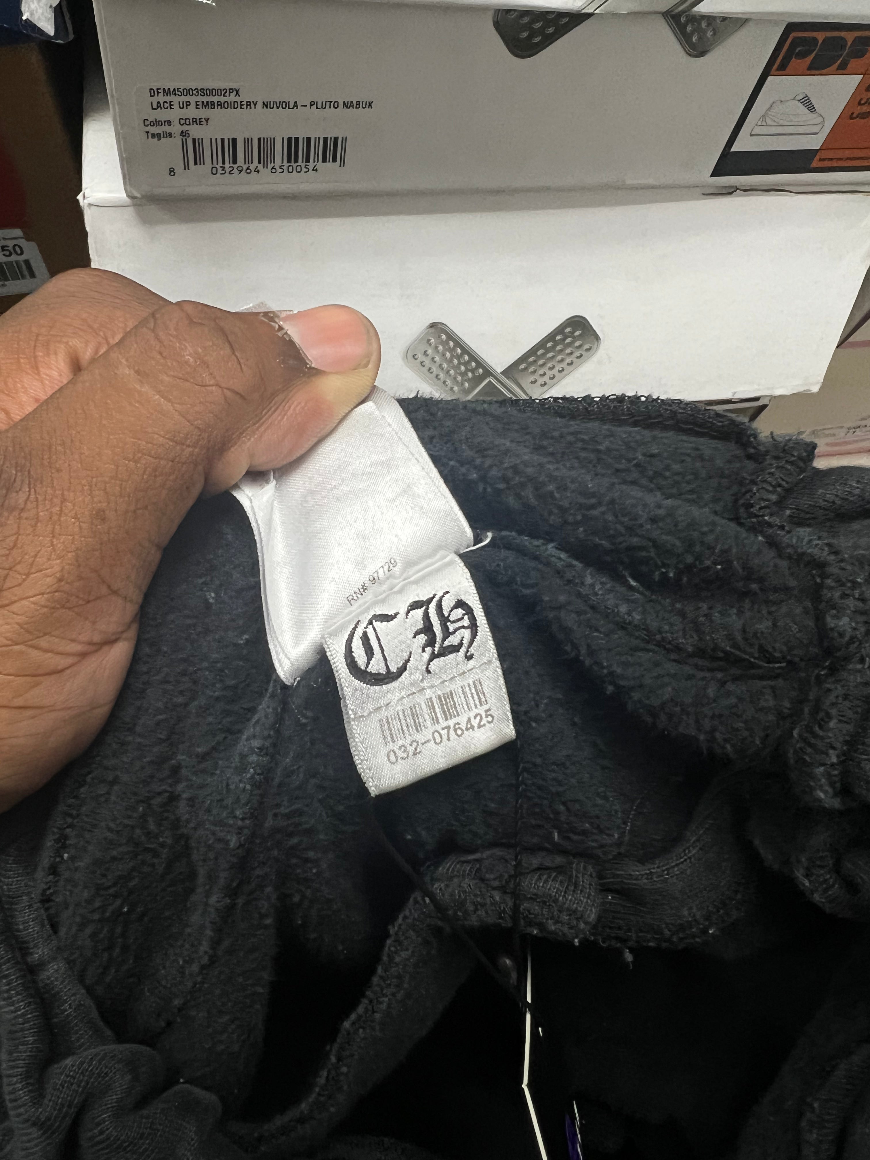 Chrome Hearts Black Multi Cross Sweats