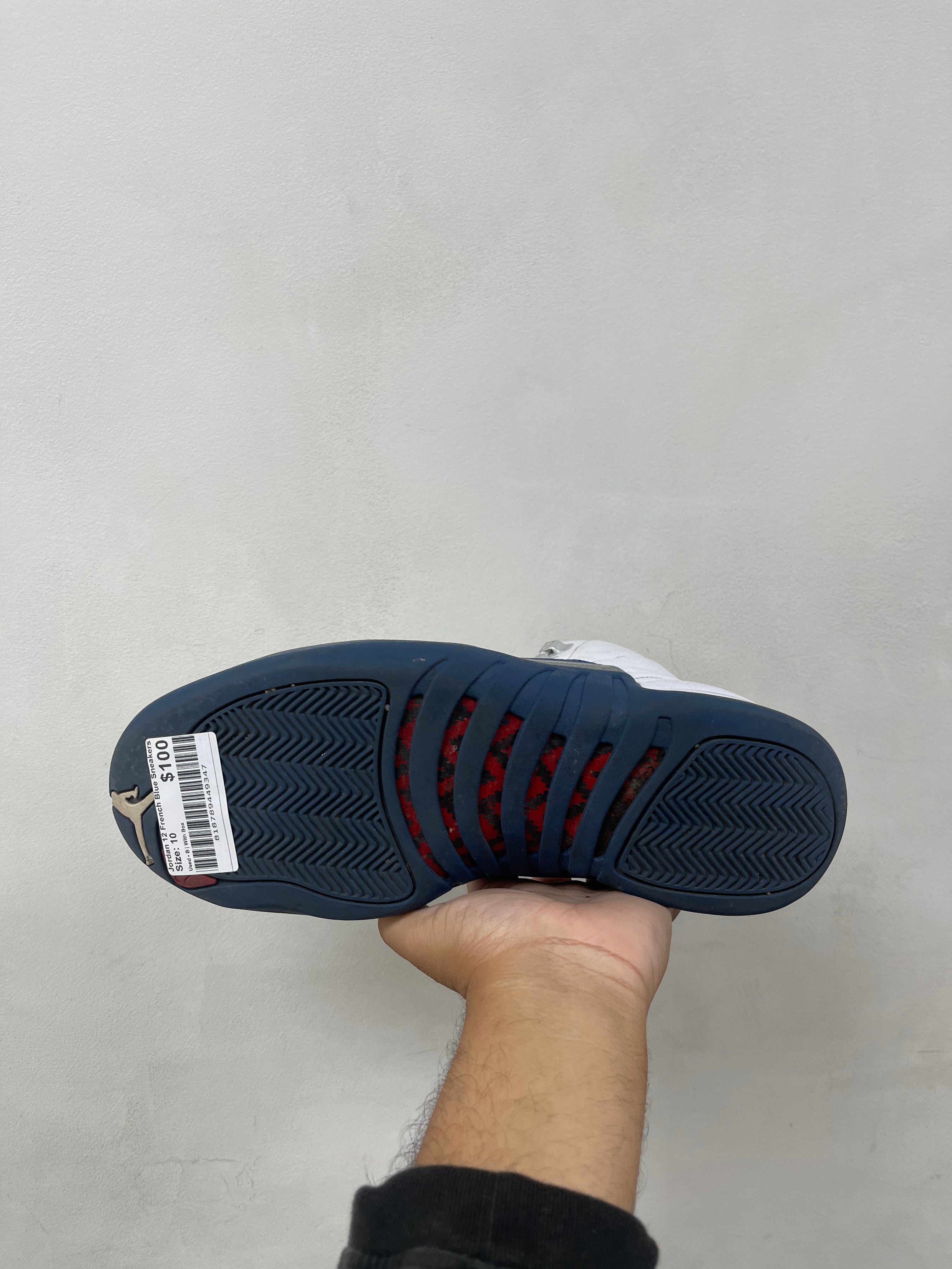 Jordan 12 French Blue Sneakers