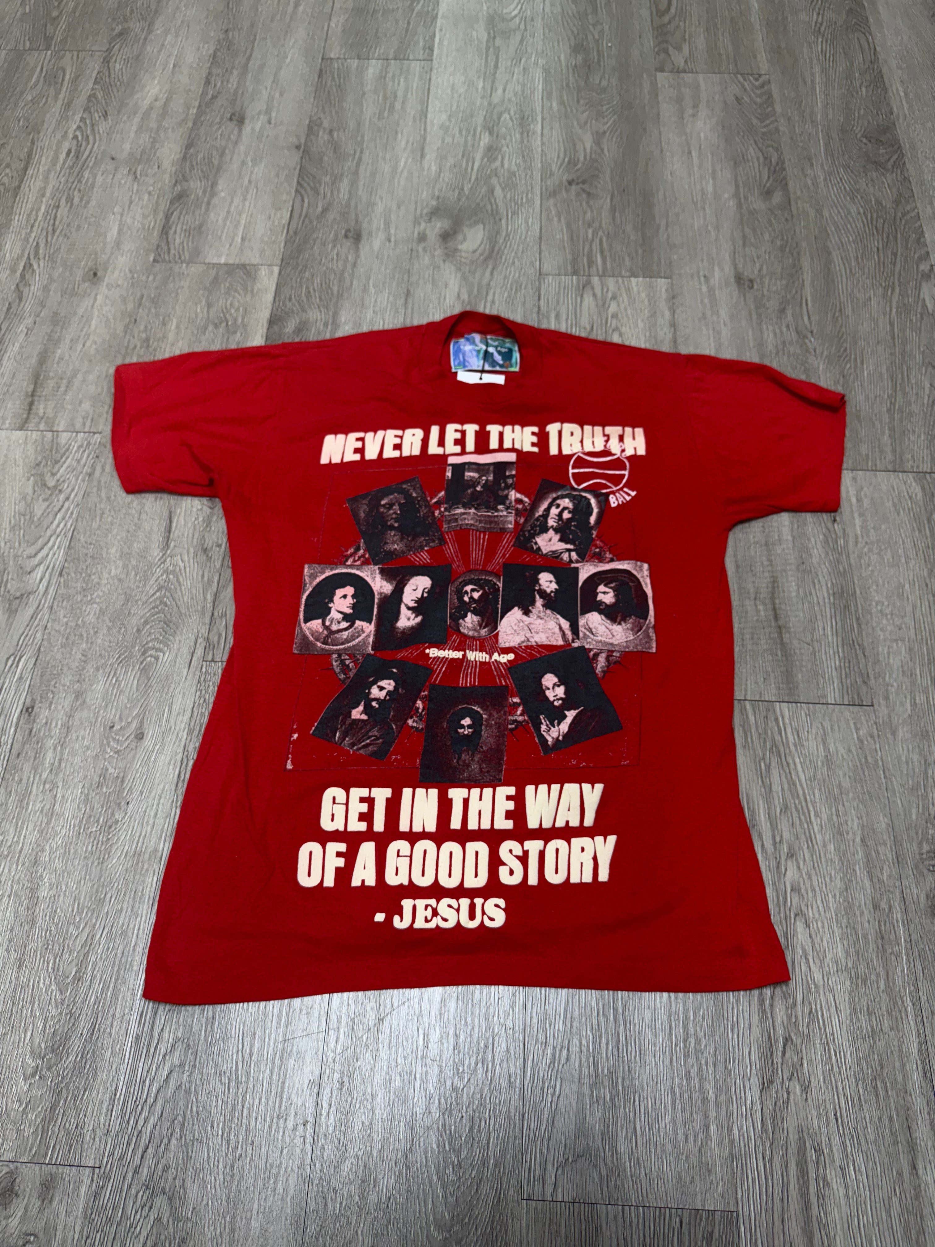 Better With Age Red Good Story Tee