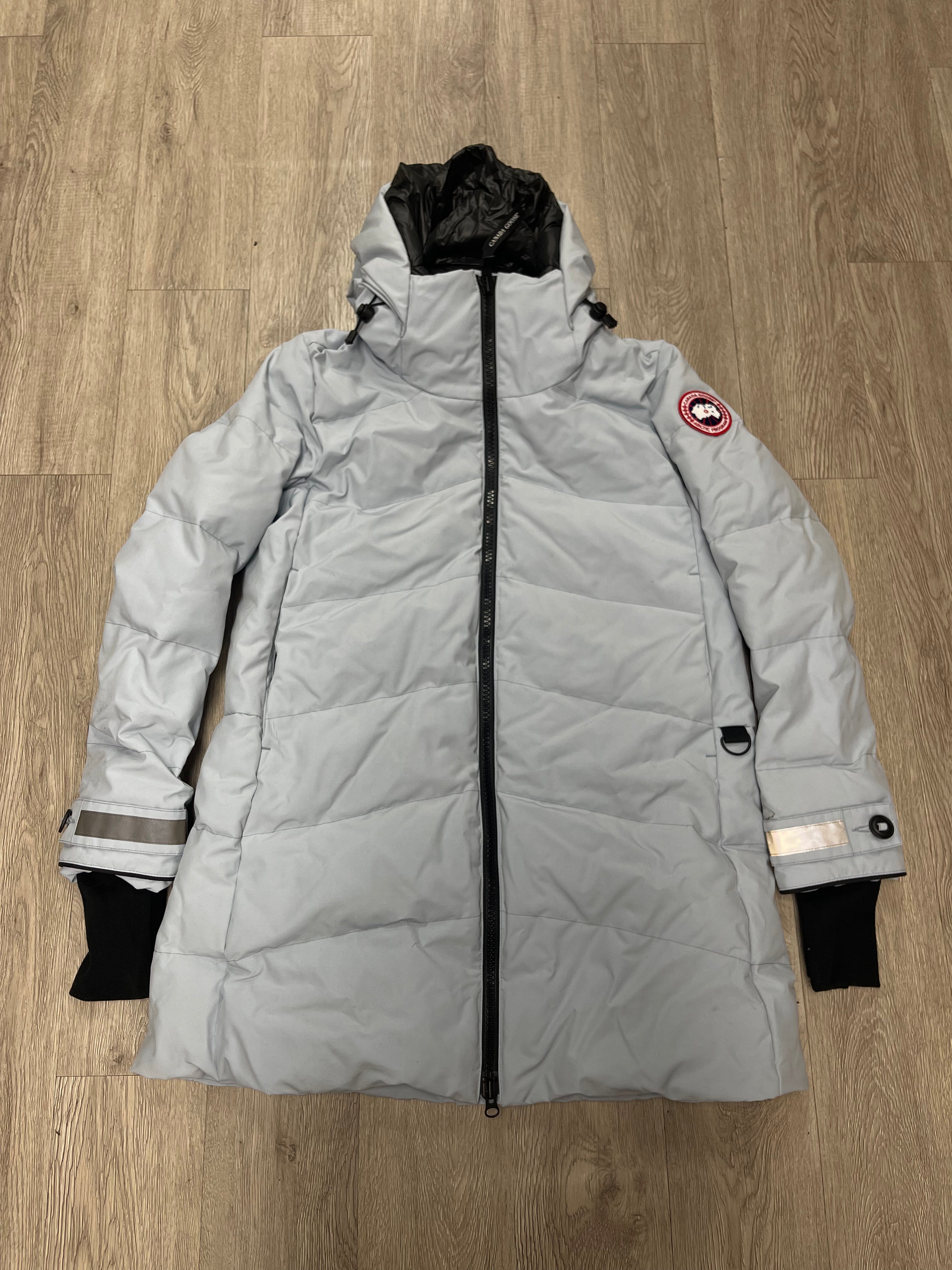 Canada Goose Long Coat Baby Blue New XL With Tags