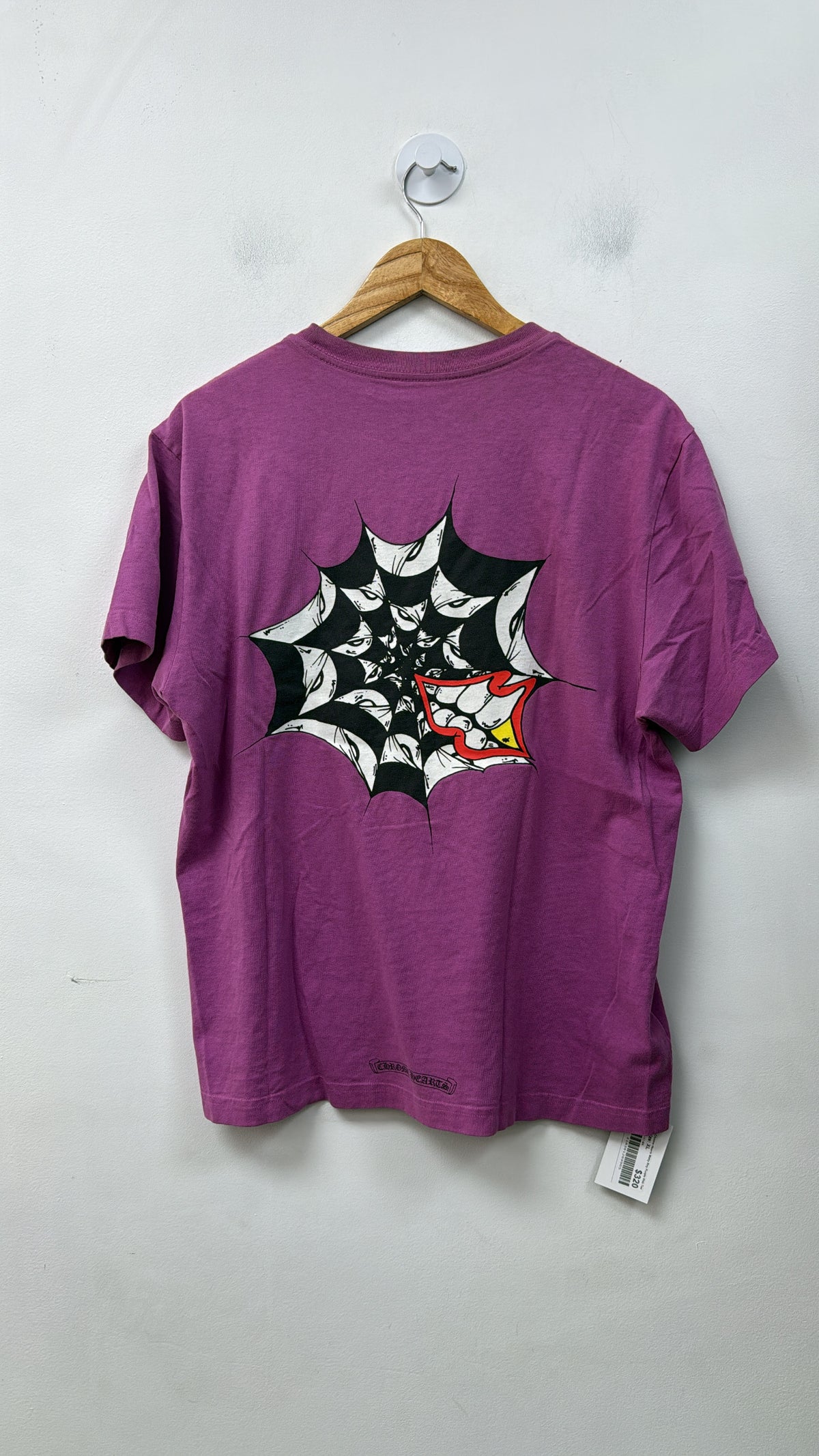 Chrome Hearts Matty Boy Purple Web Tee