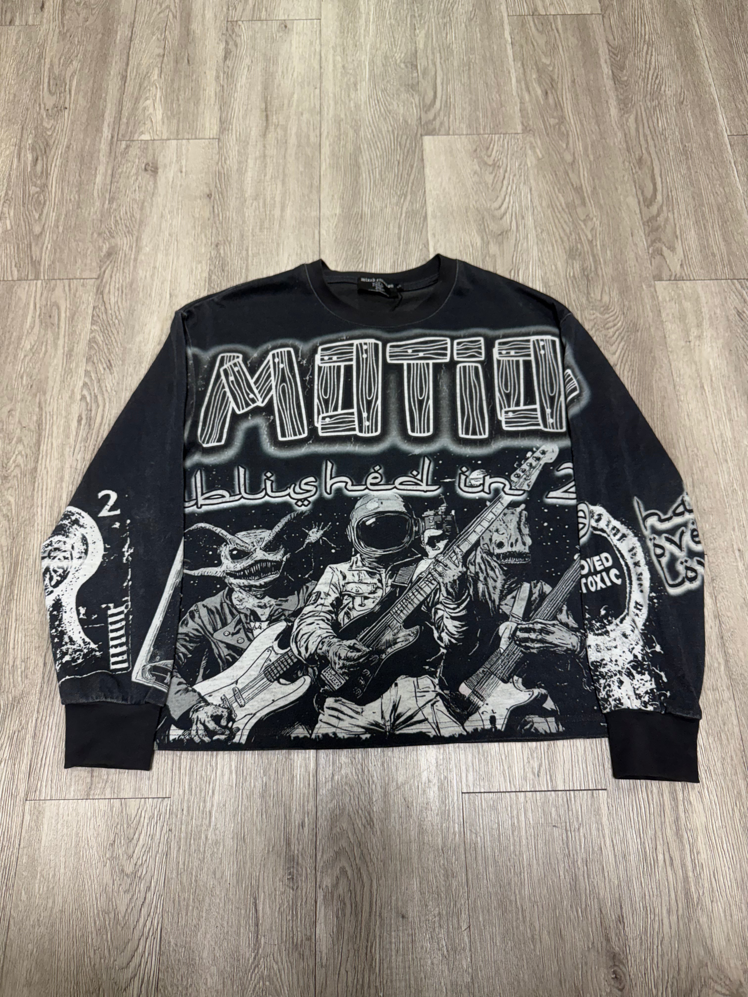 Mixed Emotions Black Astronaught Long Sleeve