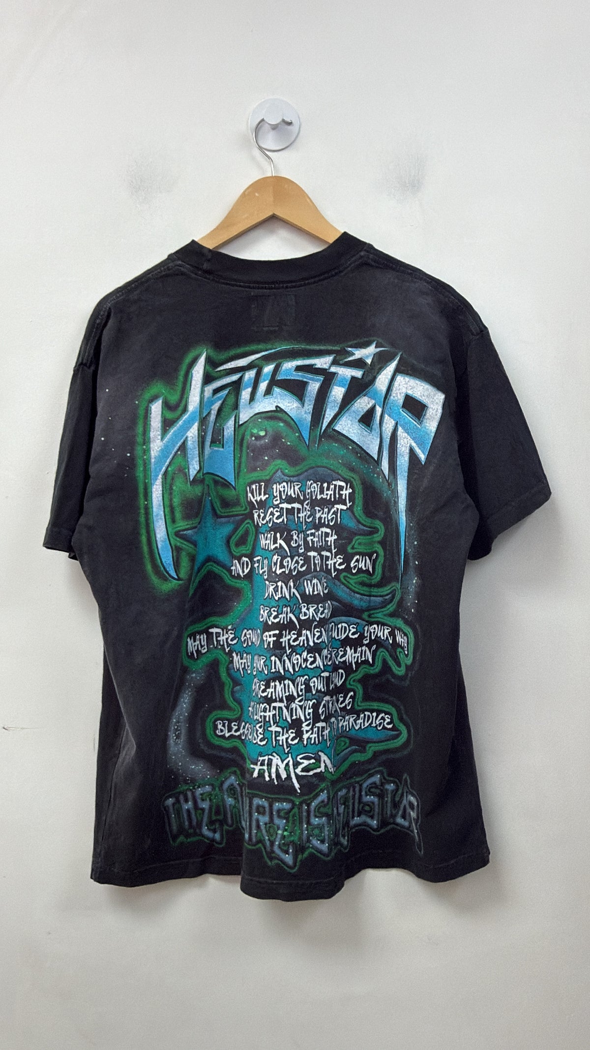 Hellstar Black Green Alien Tee