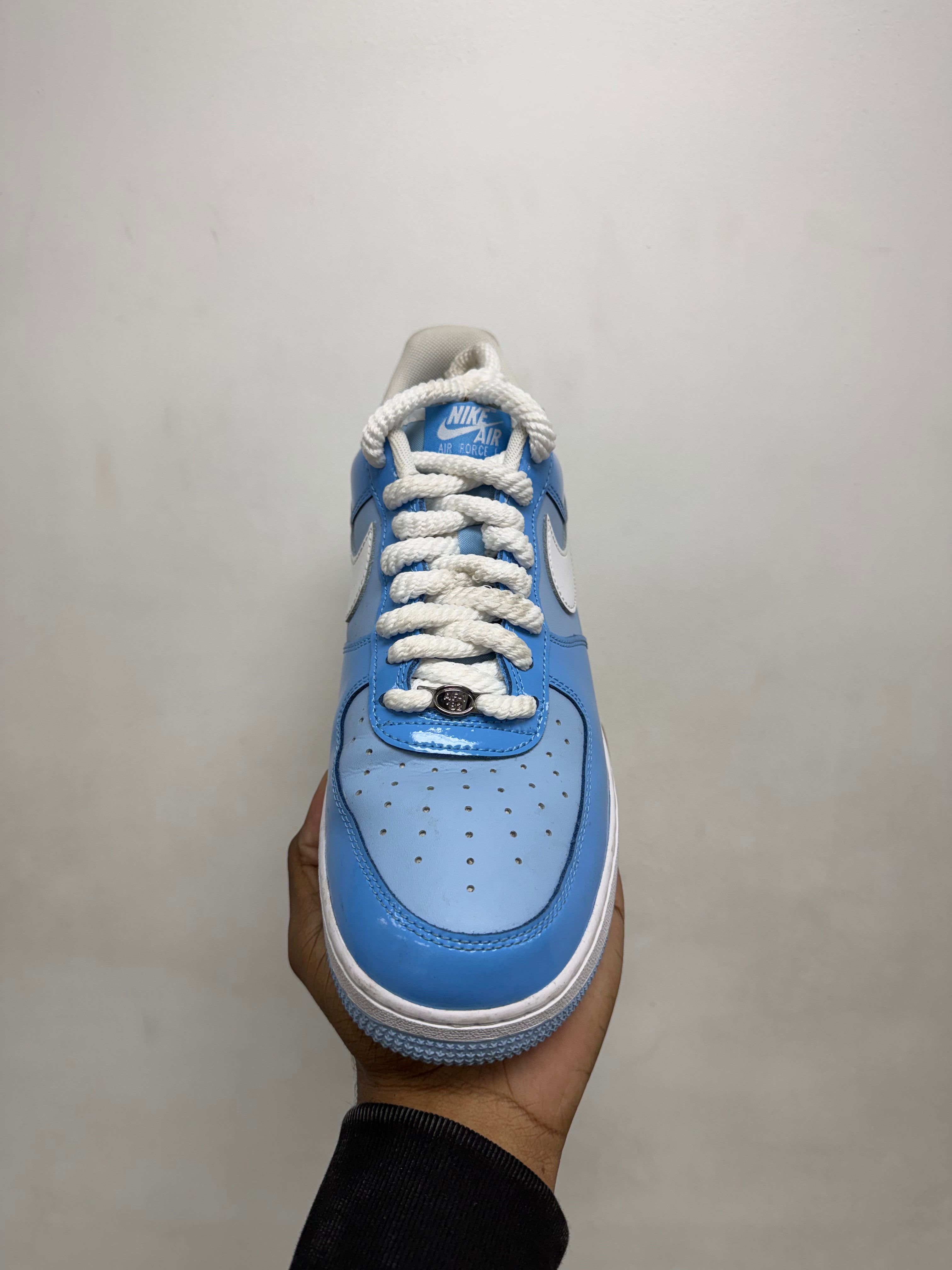 Nike Patent Leather AF1 UNC Sneakers