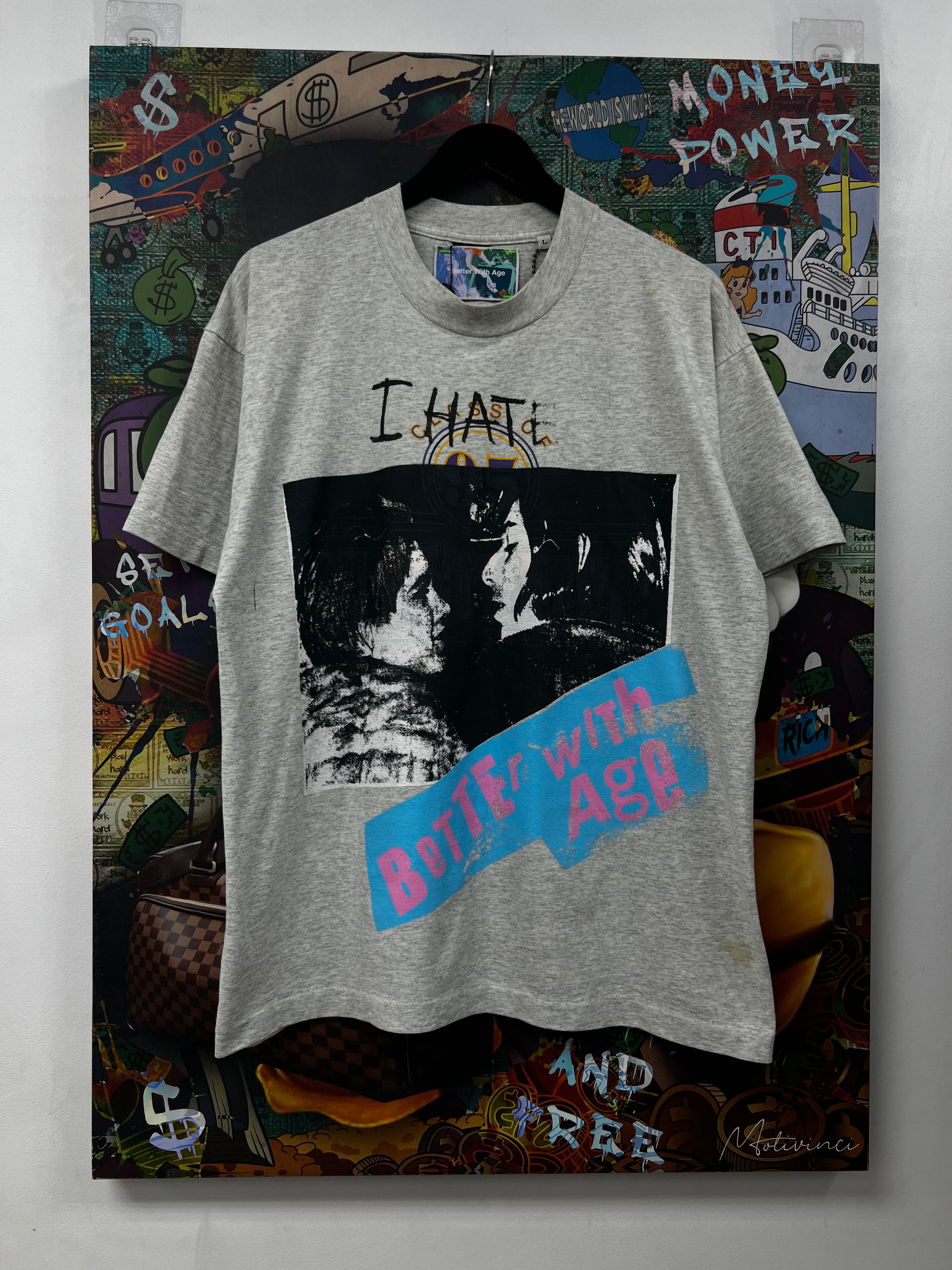 Better With Age Grey Damian Tee