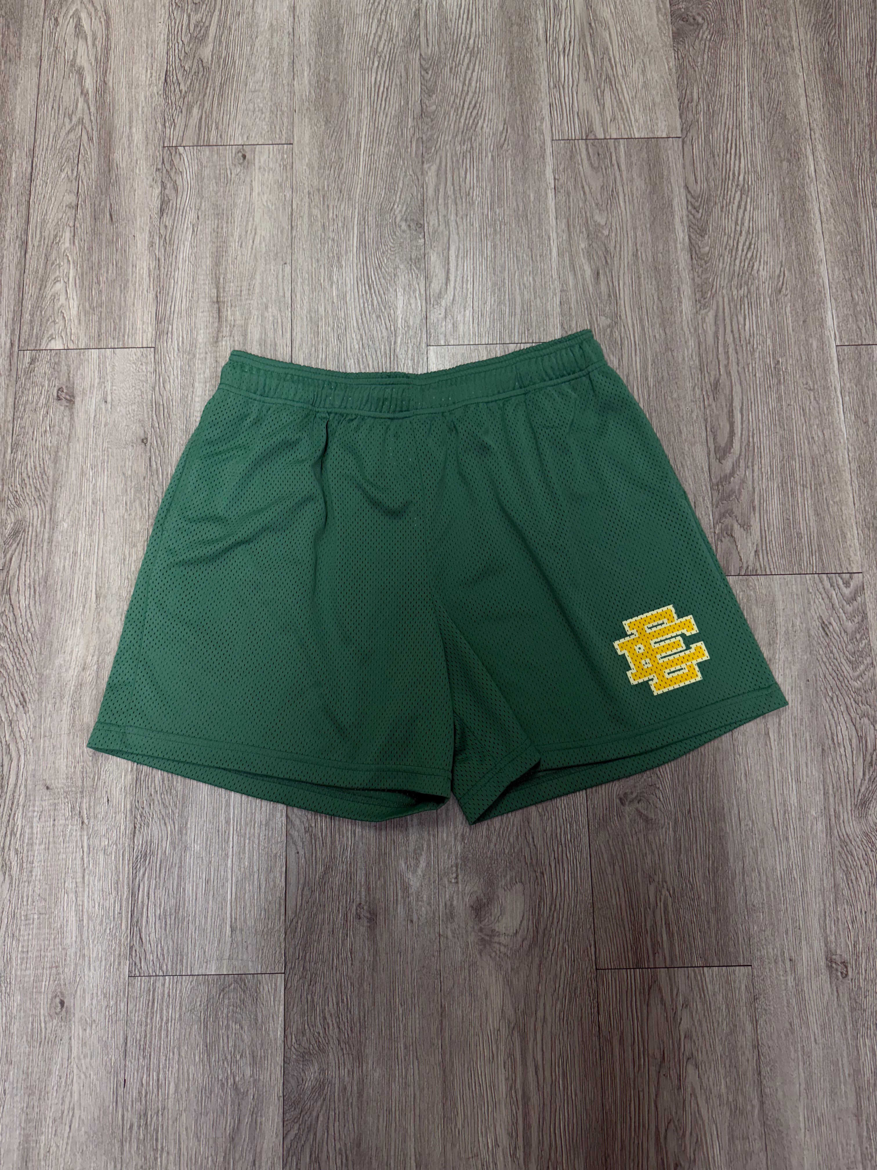 Eric Emanuel Green Yellow Shorts