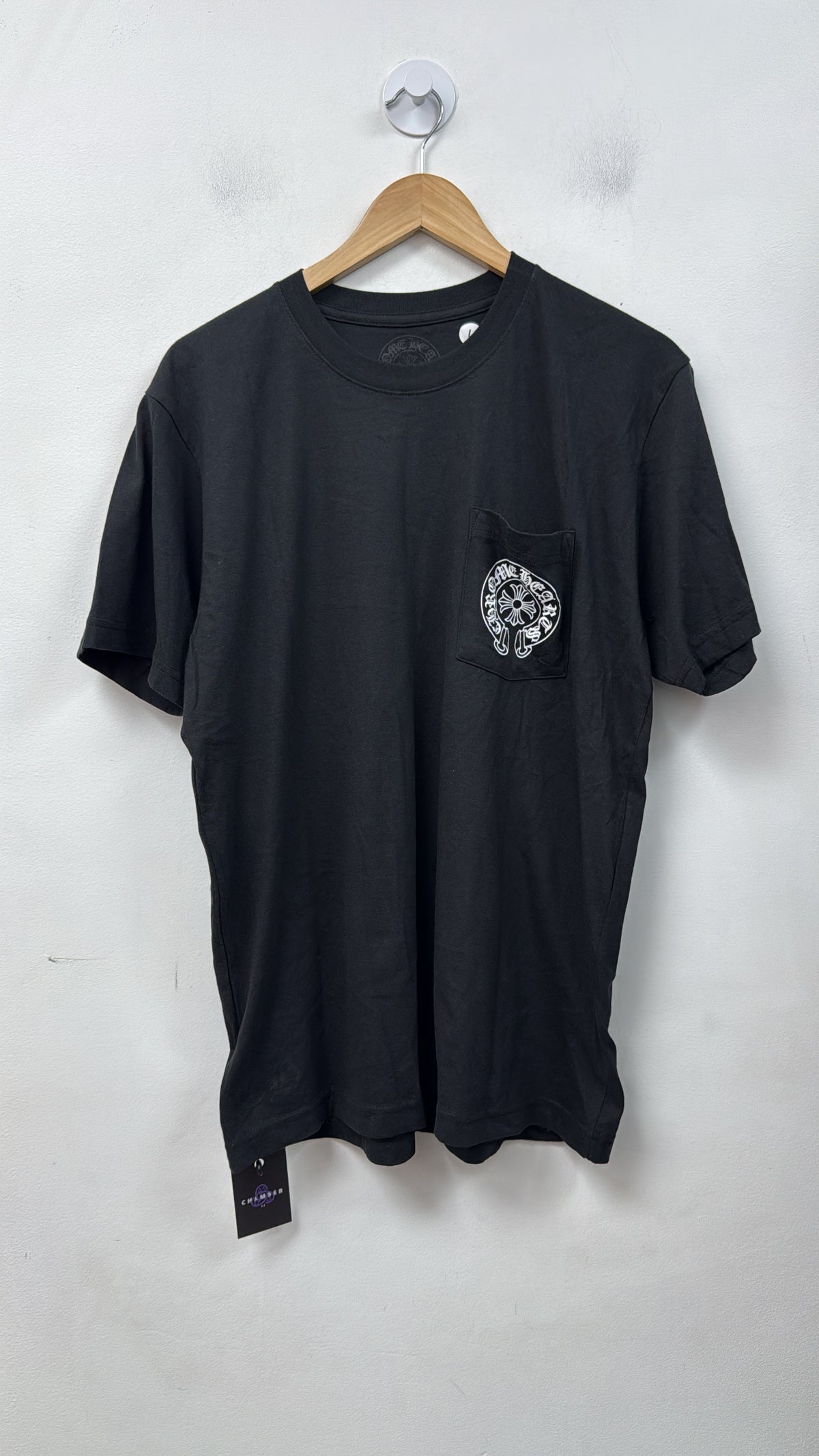Chrome Hearts Black Horseshoe Miami Tee