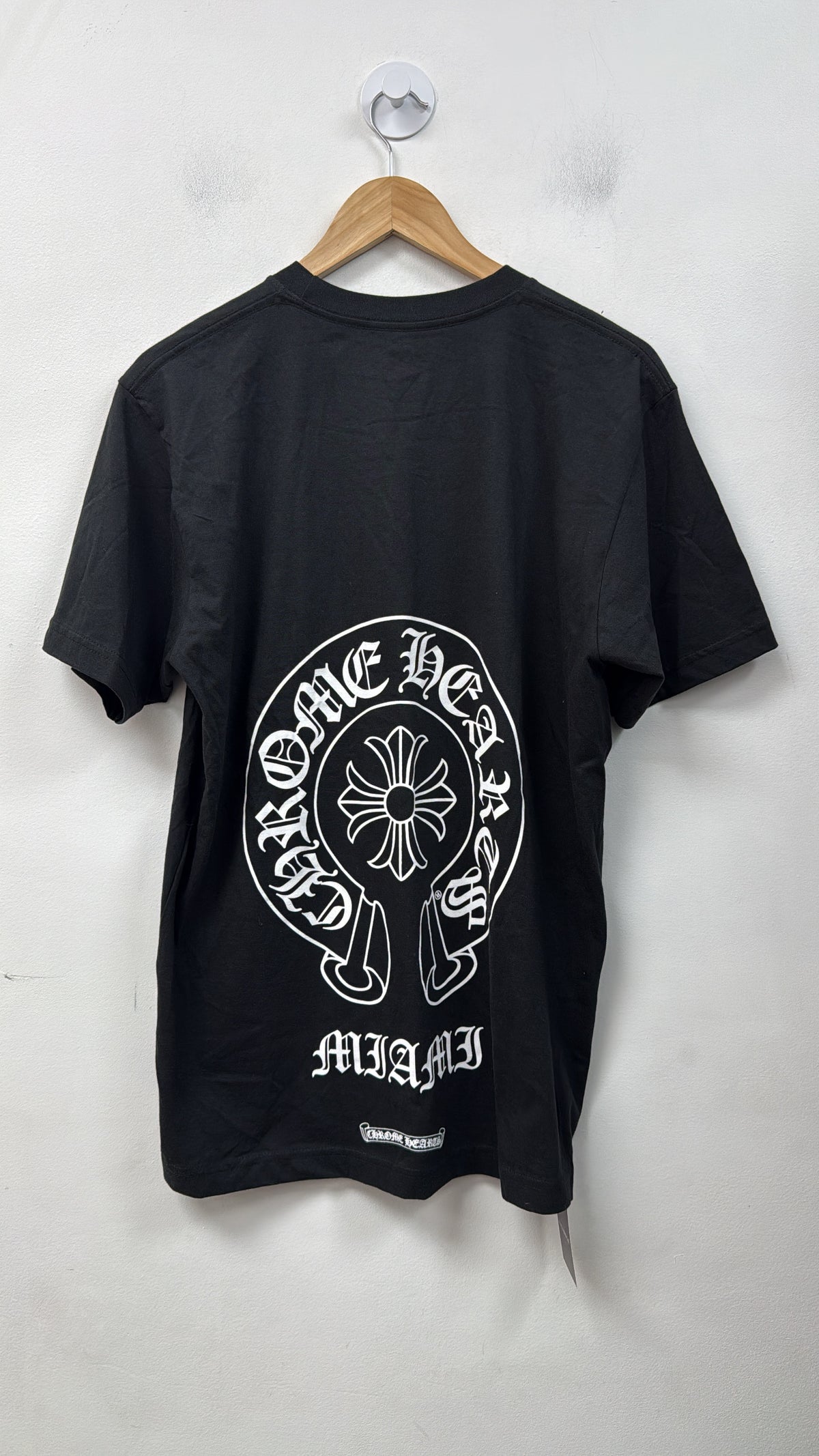 Chrome Hearts Black Horseshoe Miami Tee