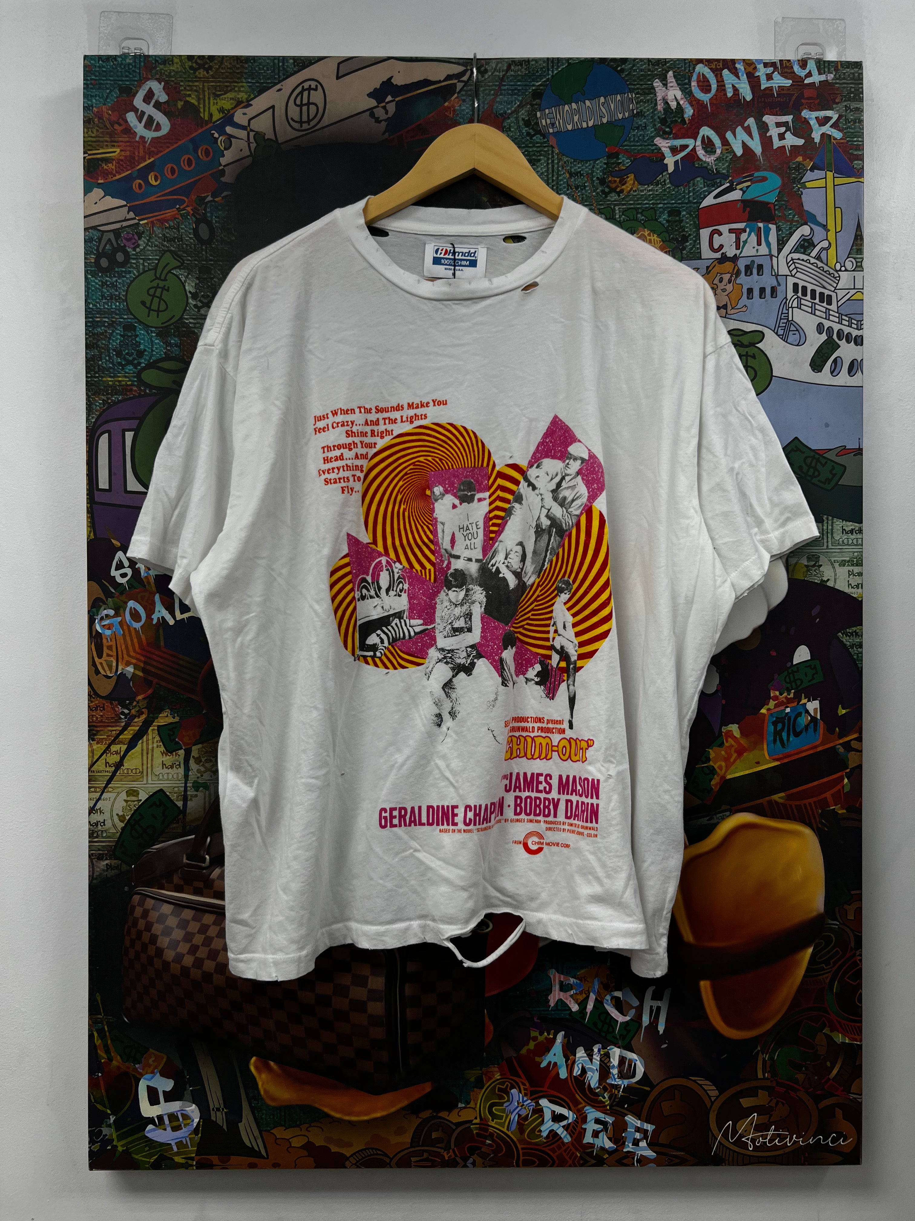 HMDD White Chim-Out Tee