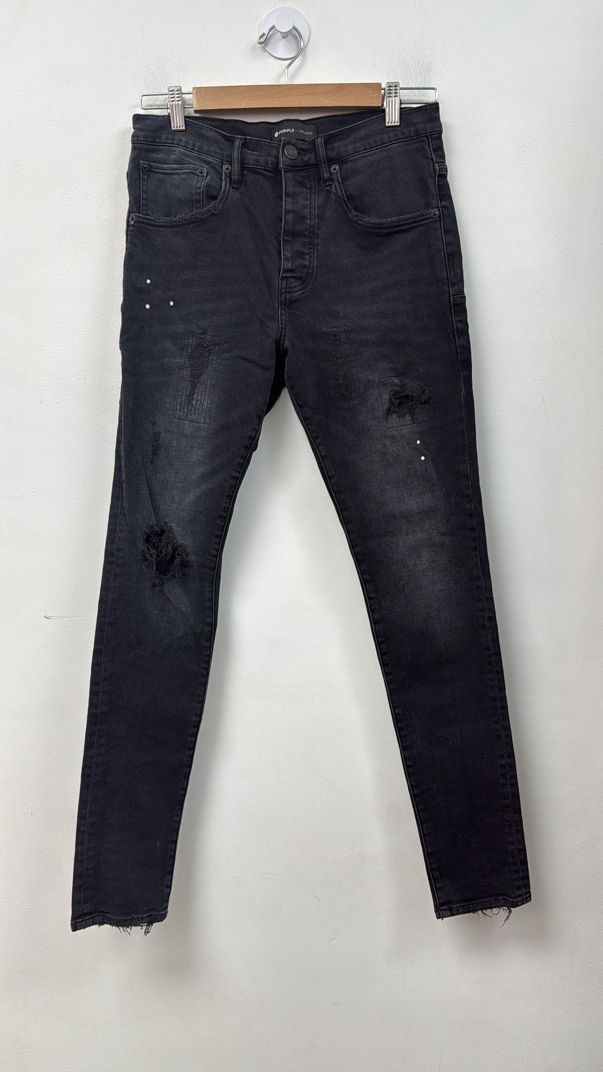 Purple Brand Black P002 Jeans