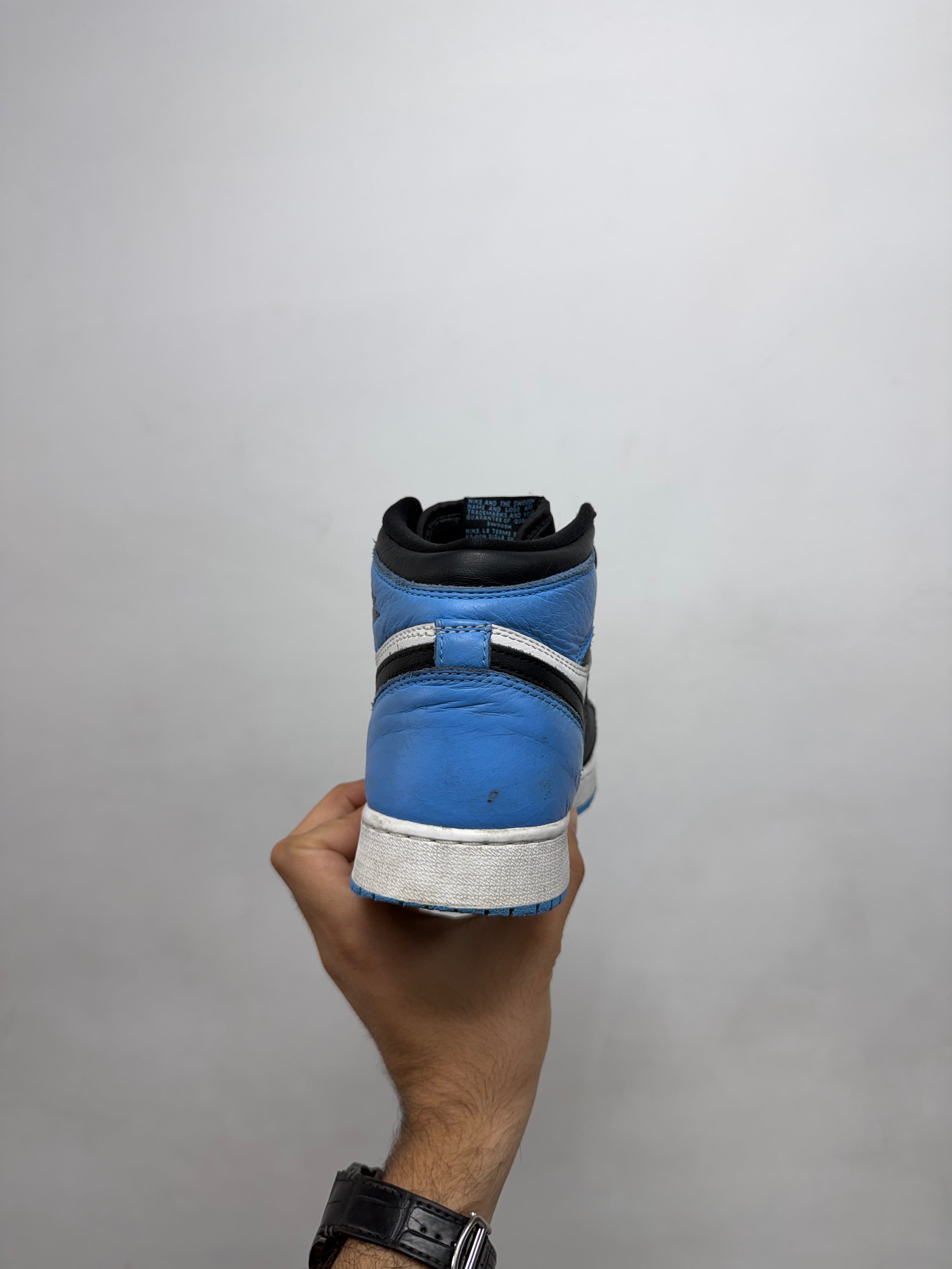 Jordan 1 UNC Toe Sneakers