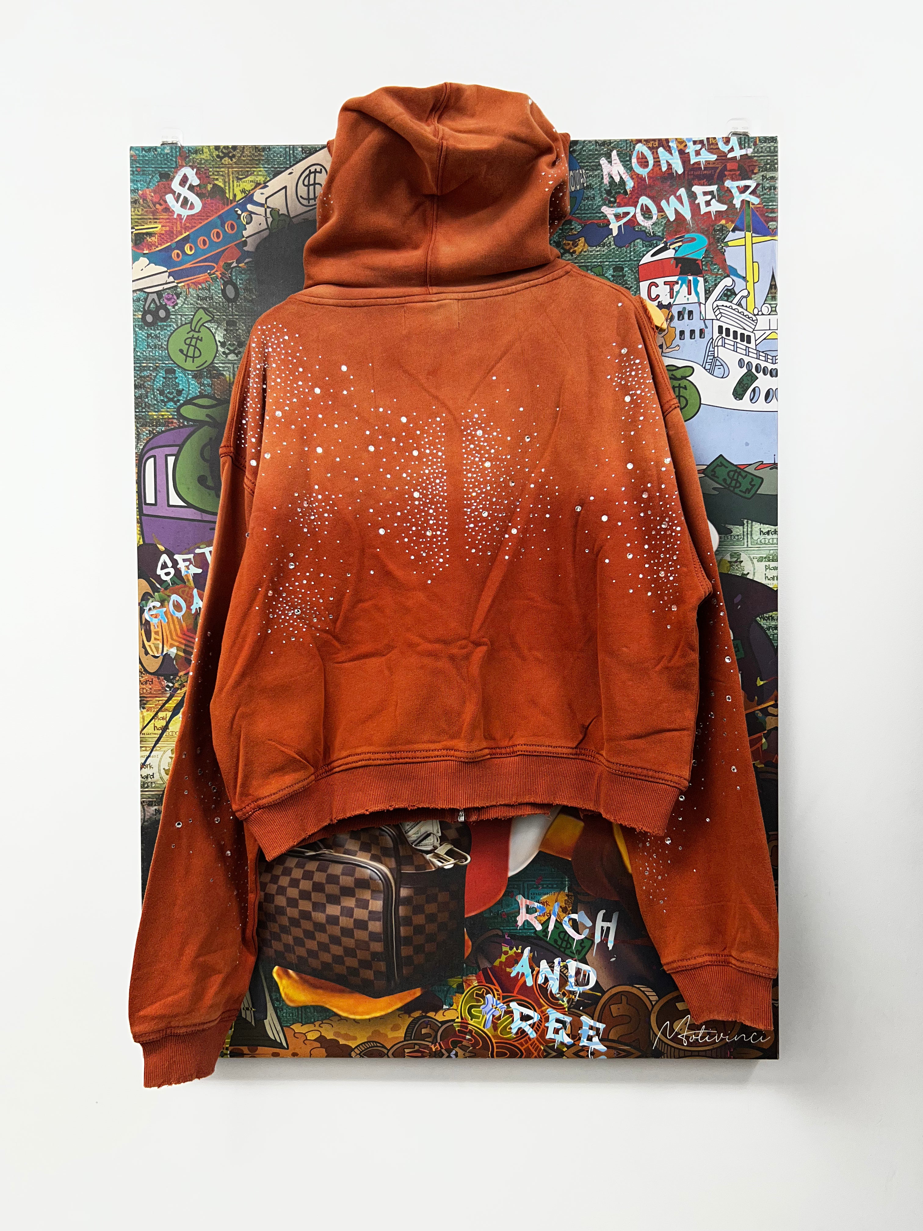 Vale Orange Burnt Classico Hoodie
