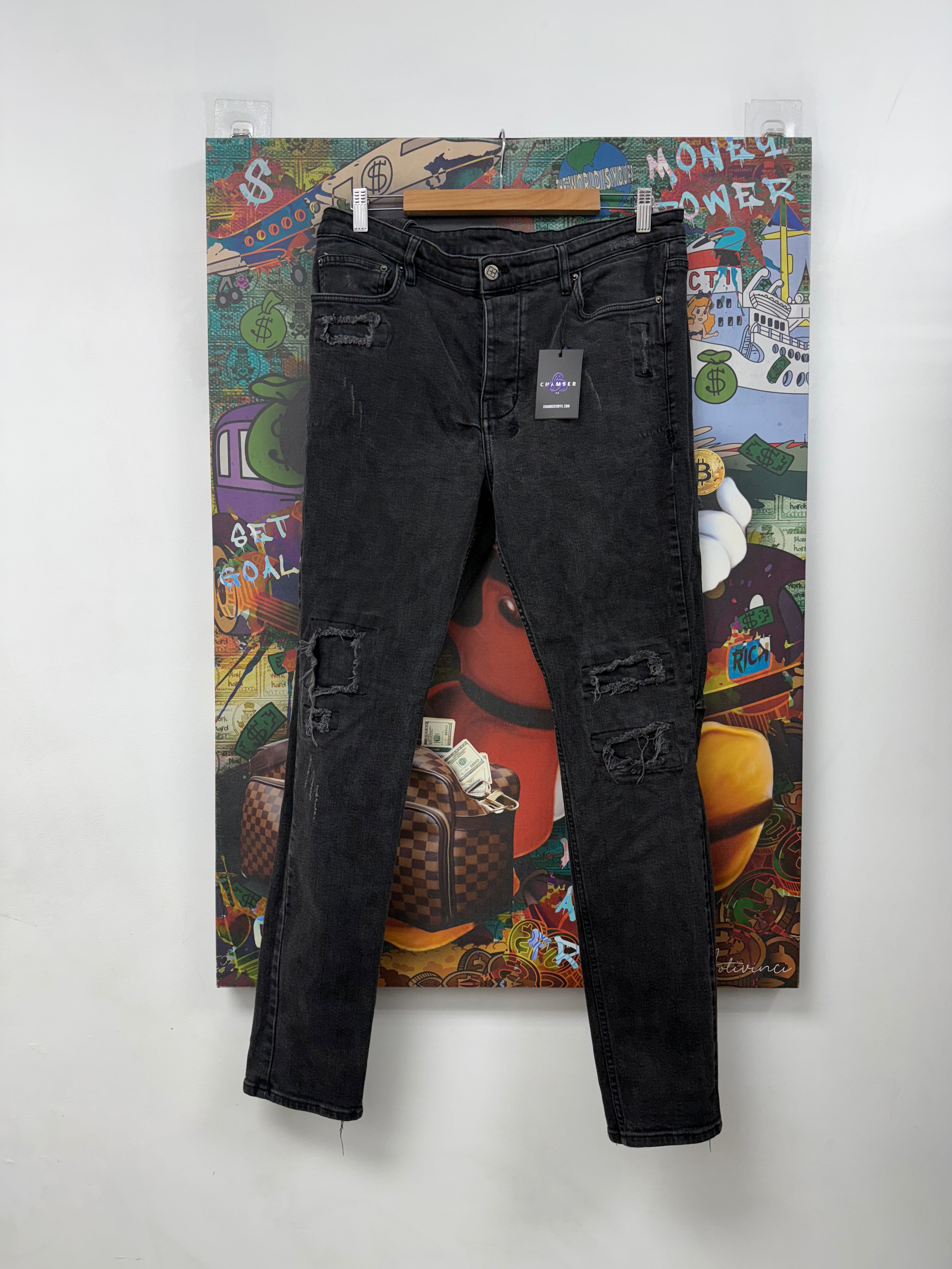 Ksubi Grey Wash Plain (No Tag) Jeans