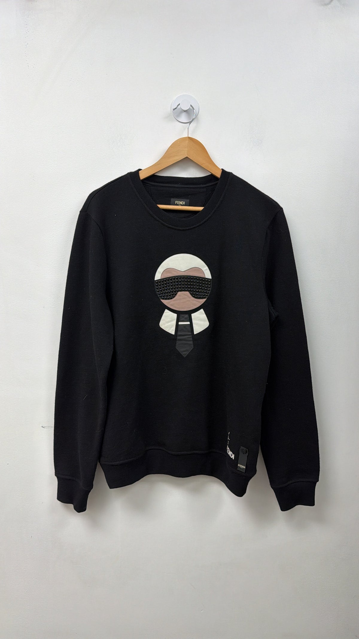Fendi Studded Karlito Crewneck