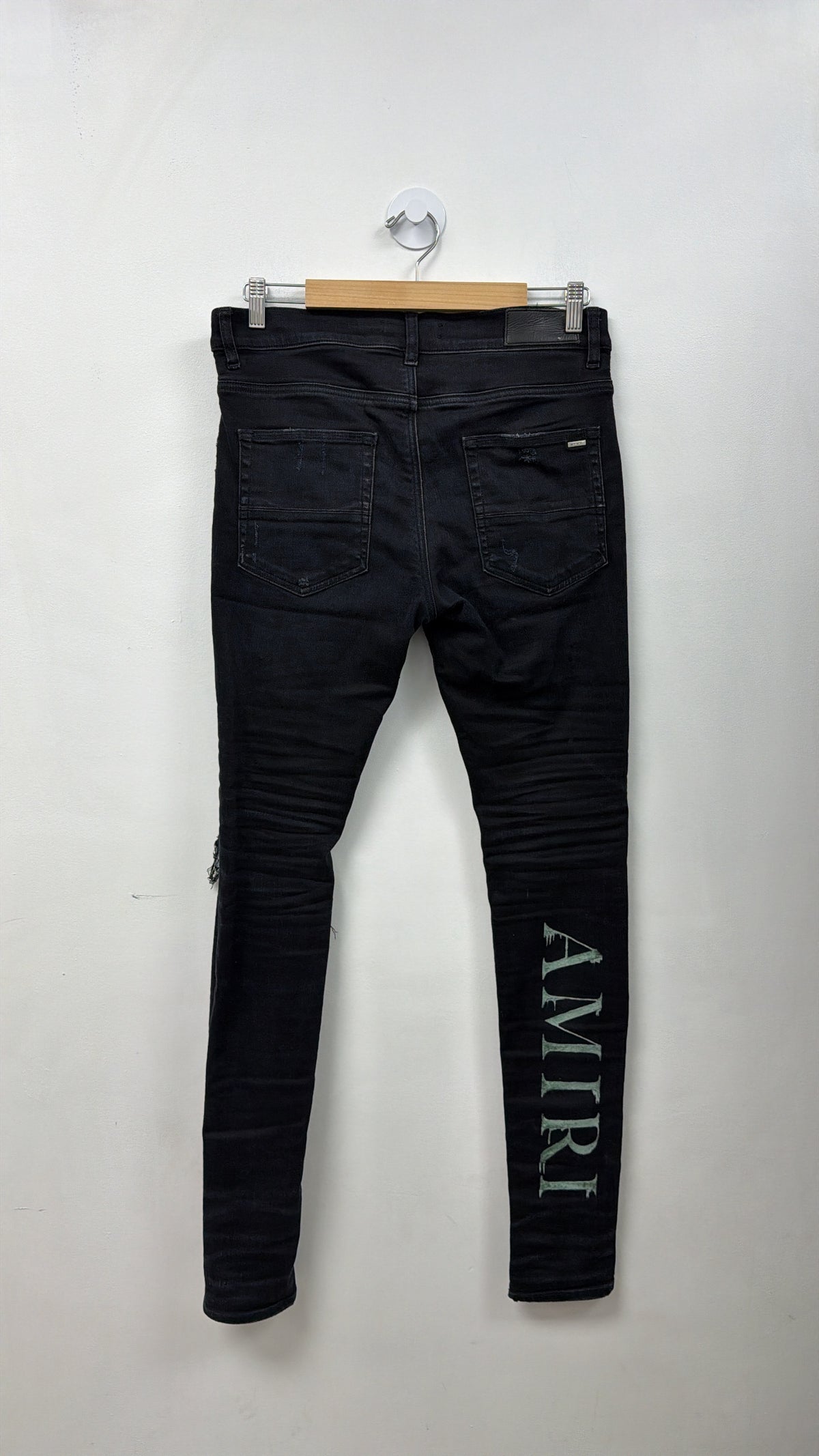 Amiri Black Wash MA Slime Jeans