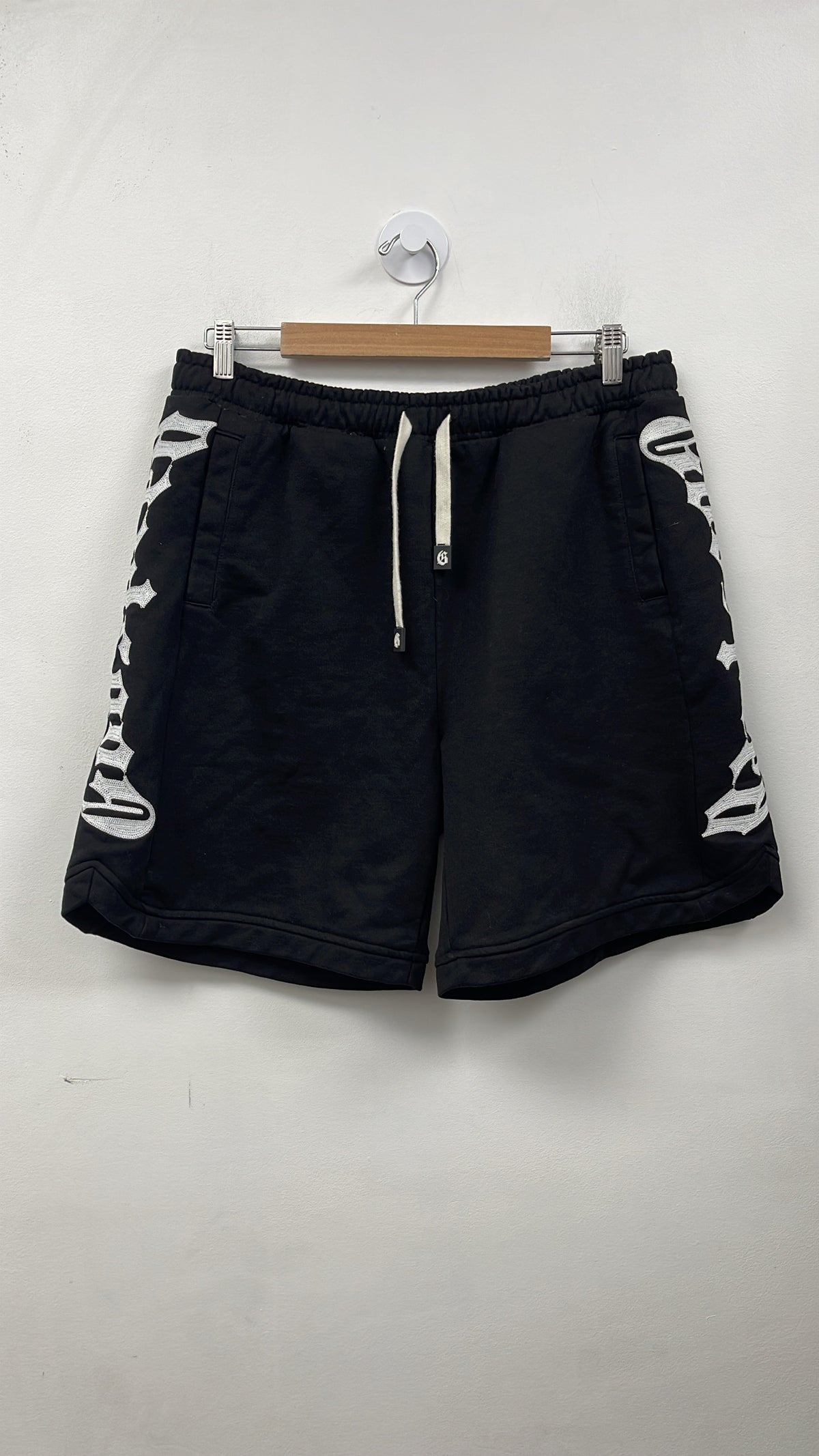 Godspeed Black White Courtside Shorts