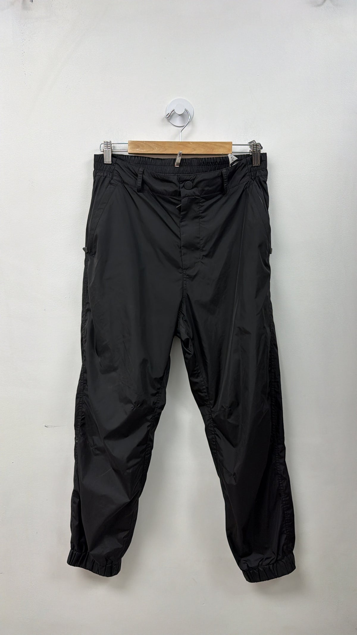 Moncler Black Nylon Track Pants