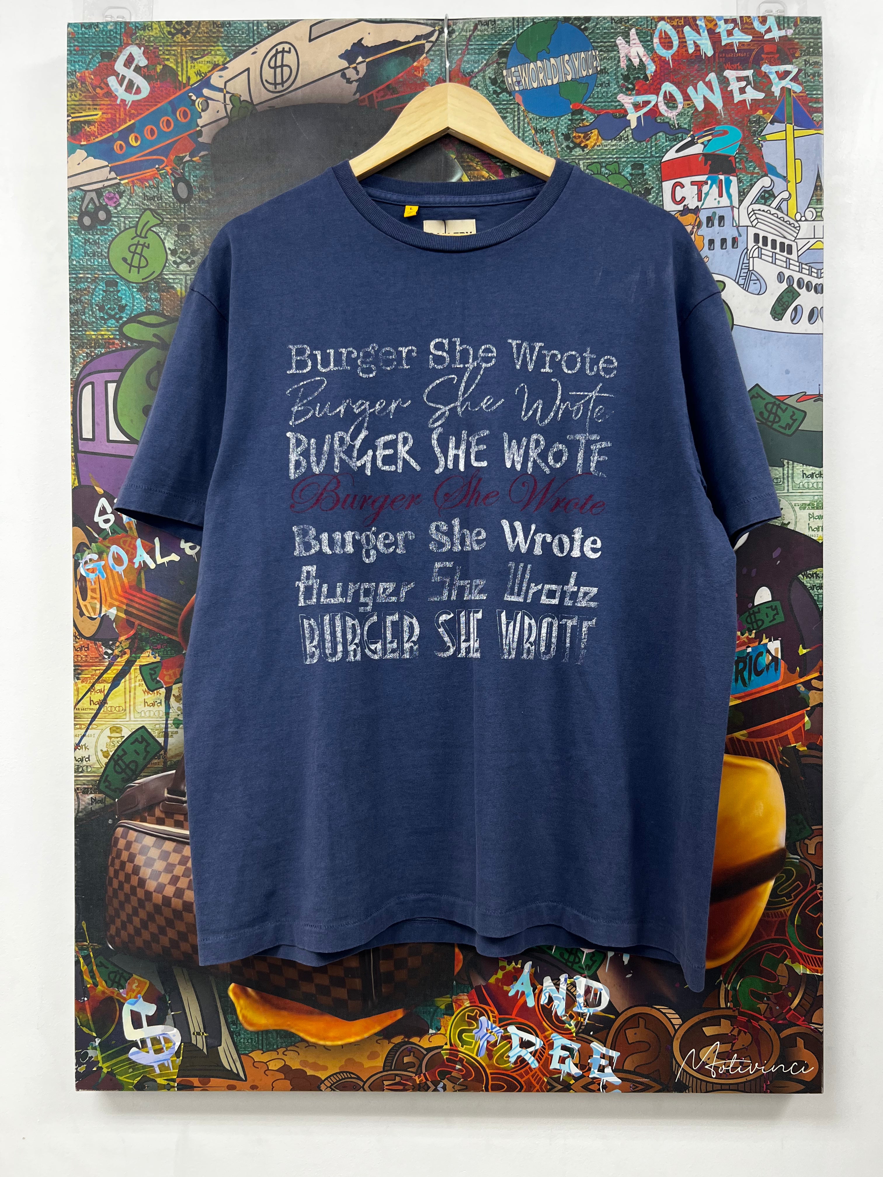 Gallery Dept Blue Burger She Wrote Tee