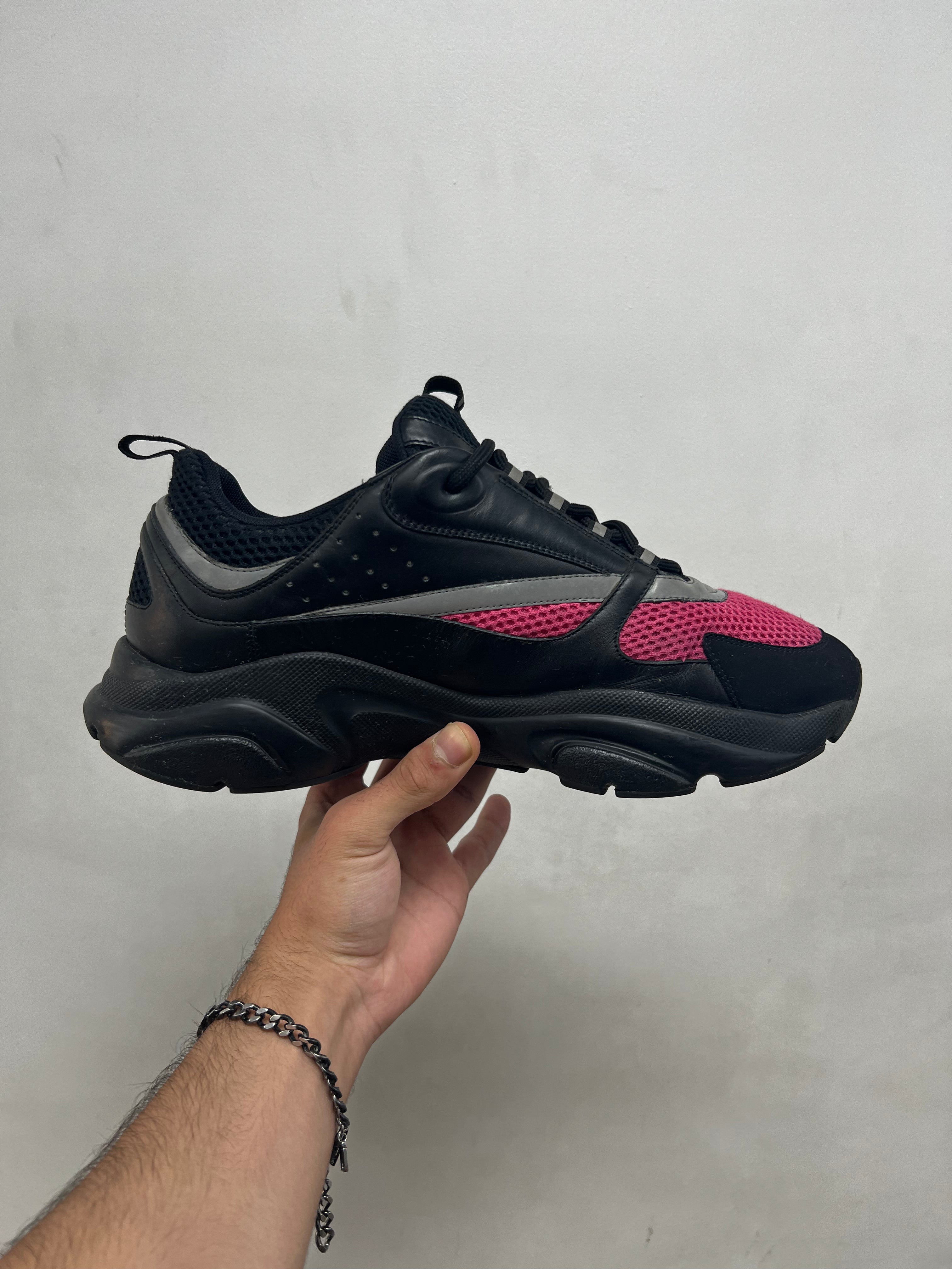 Dior B22 Homme Black Pink Sneakers
