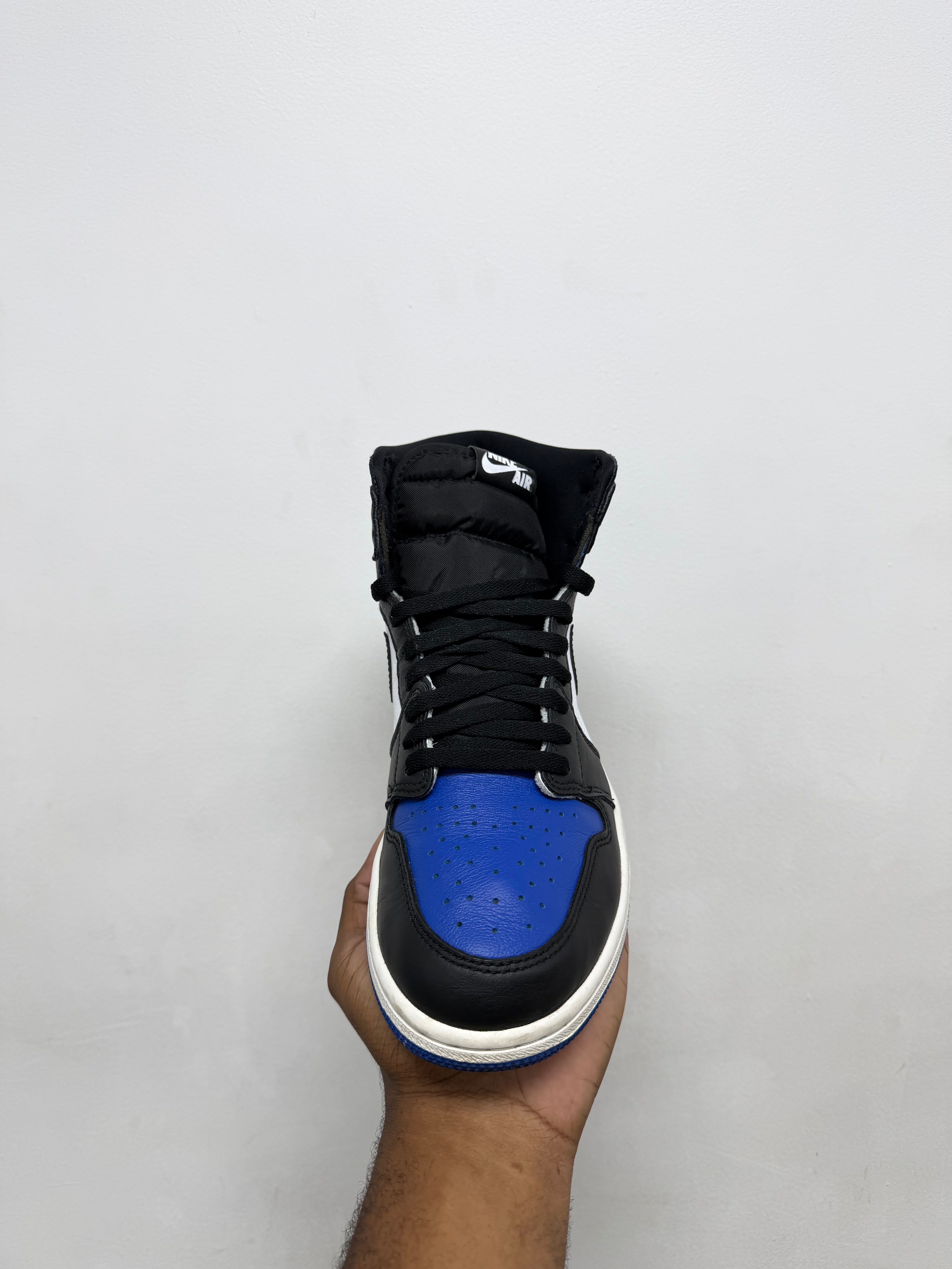 NIke Jordan 1 Hi Royal Toe Sneakers