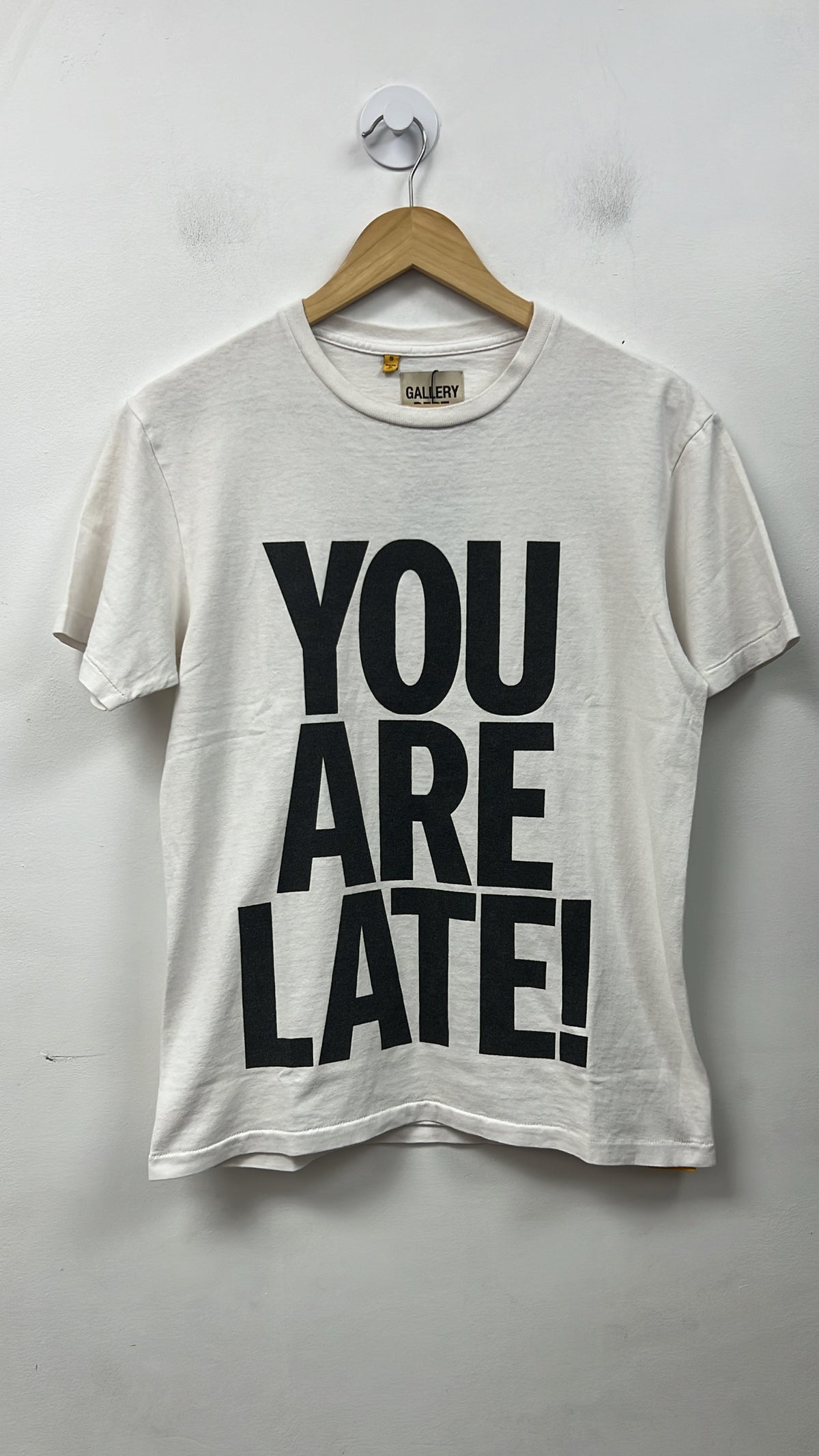 Gallery Dept White You Are Late Tee