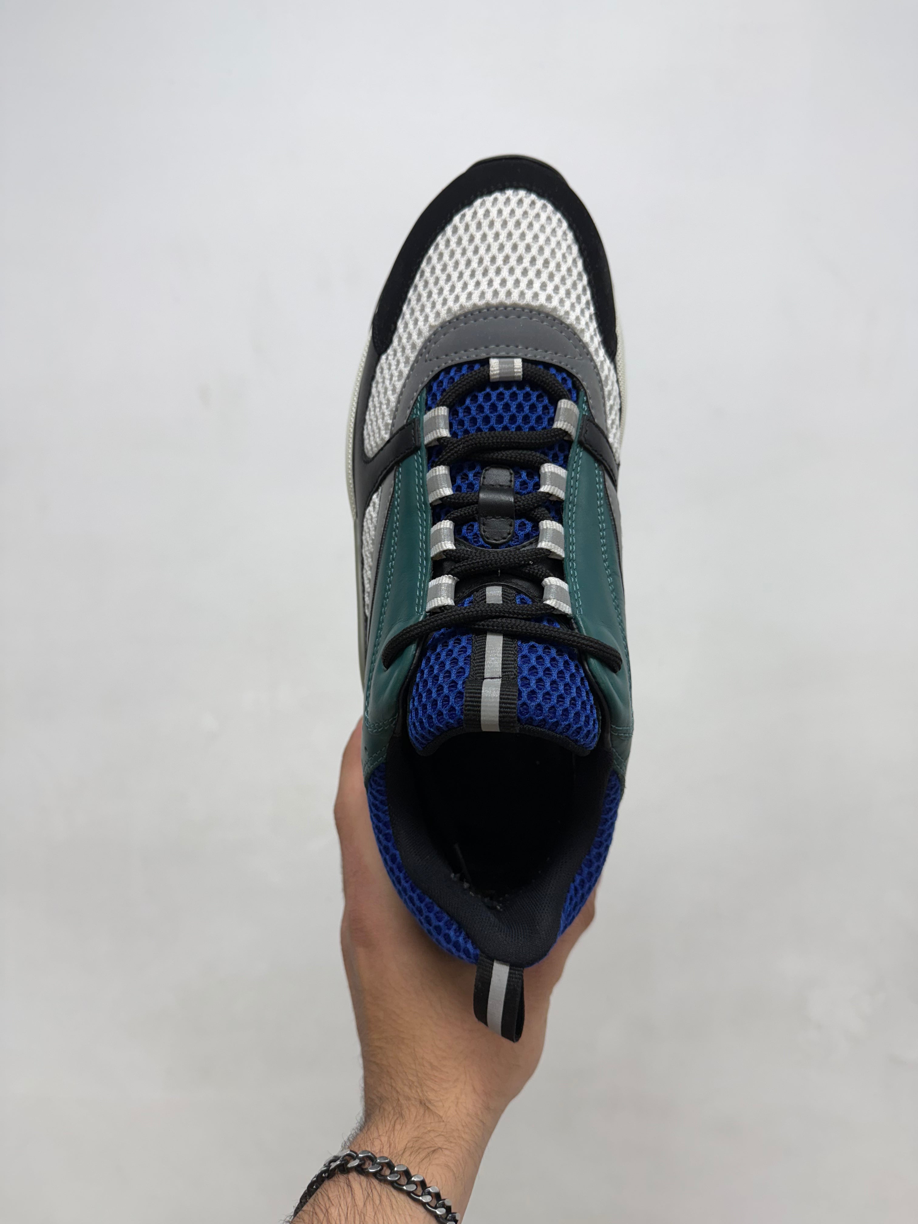 Dior B22 Teal Green Blue Sneakers
