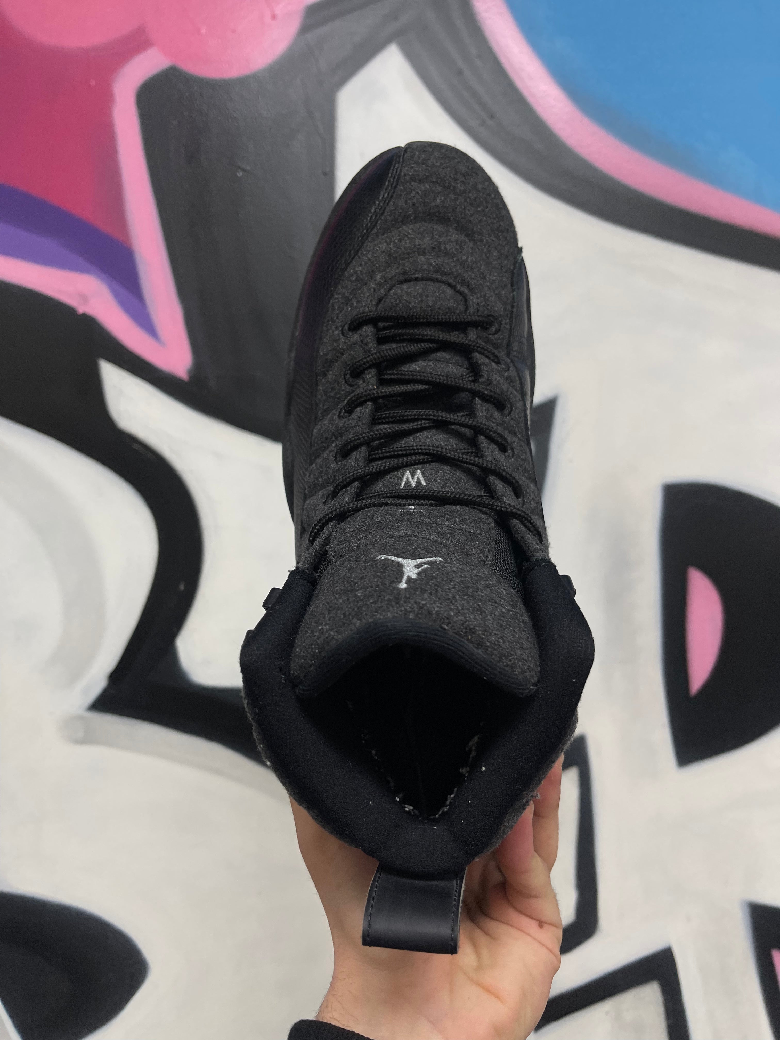 Nike Jordan 12 Wool Grey Sneakers