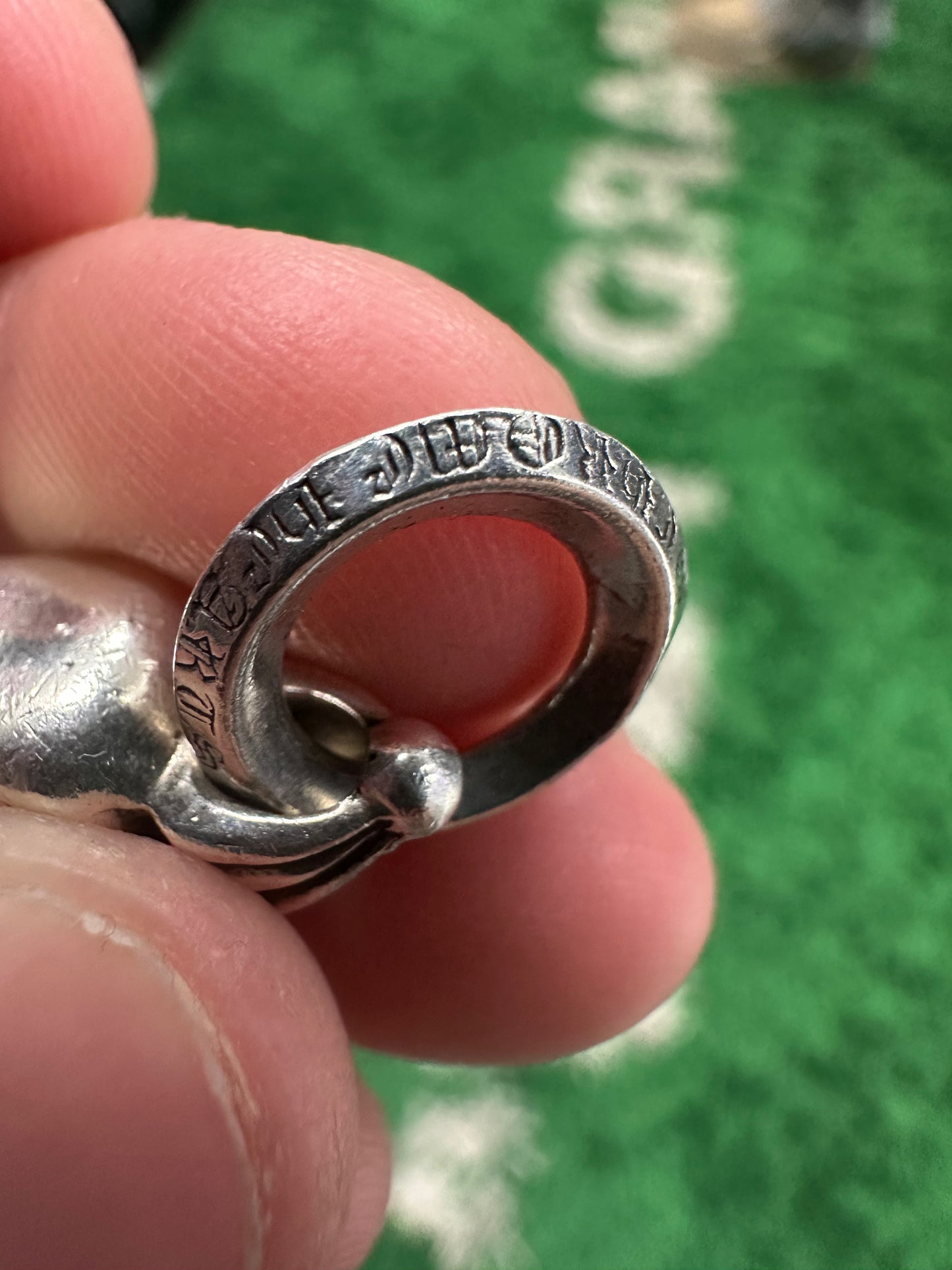 Chrome Hearts Rolling Stone Pendent Used OS N/A