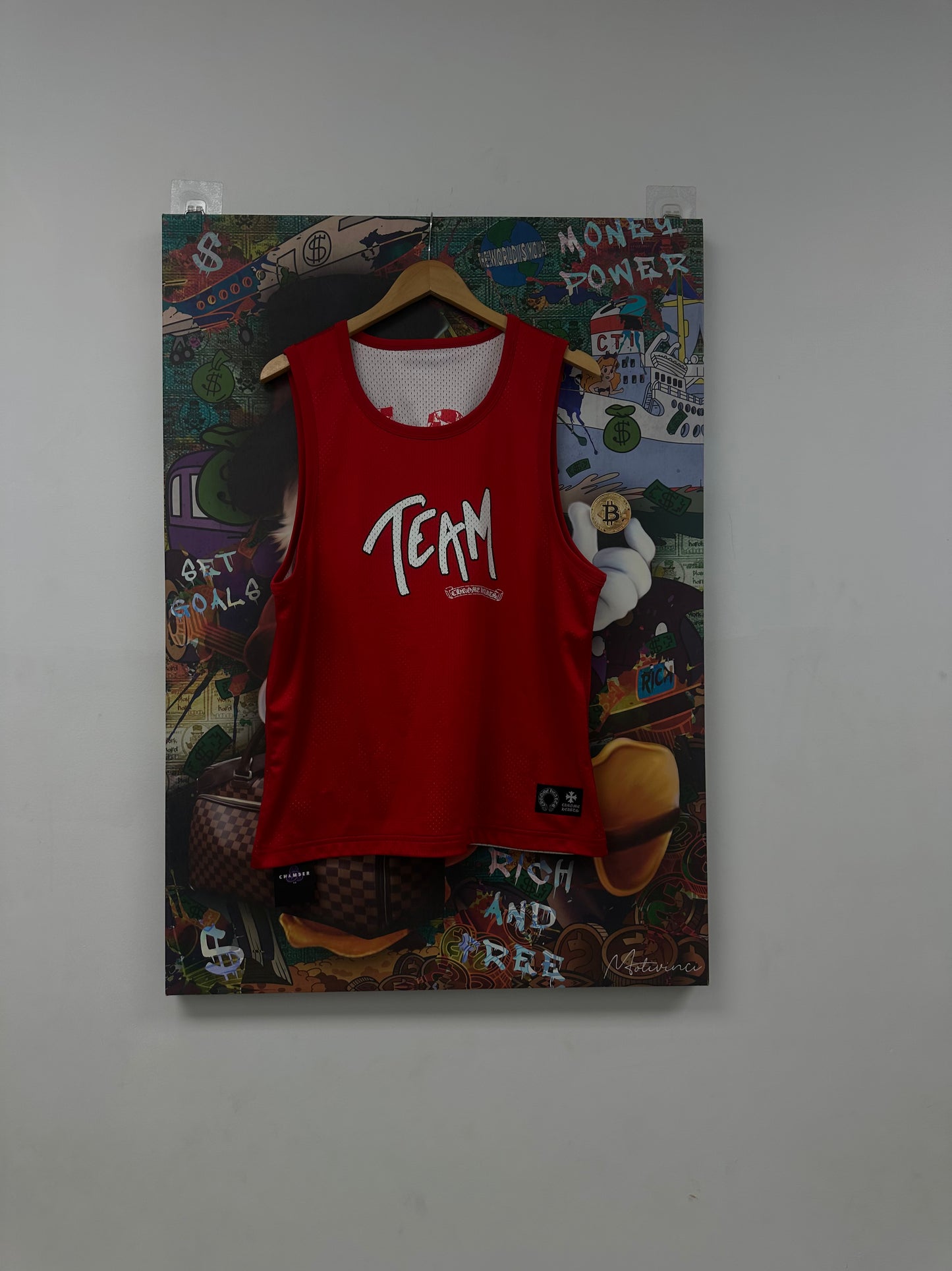 Chrome Hearts Matty Boy Form Sleeveless Jersey New Small