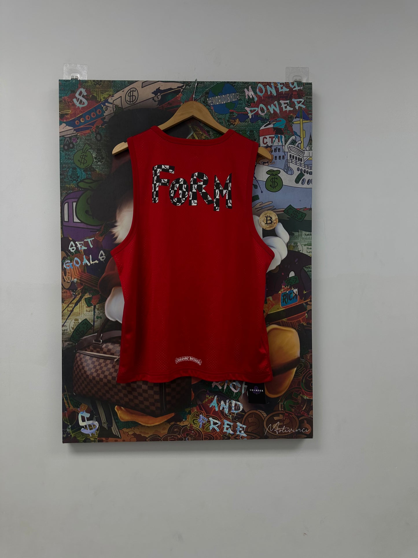 Chrome Hearts Matty Boy Form Sleeveless Jersey New Small