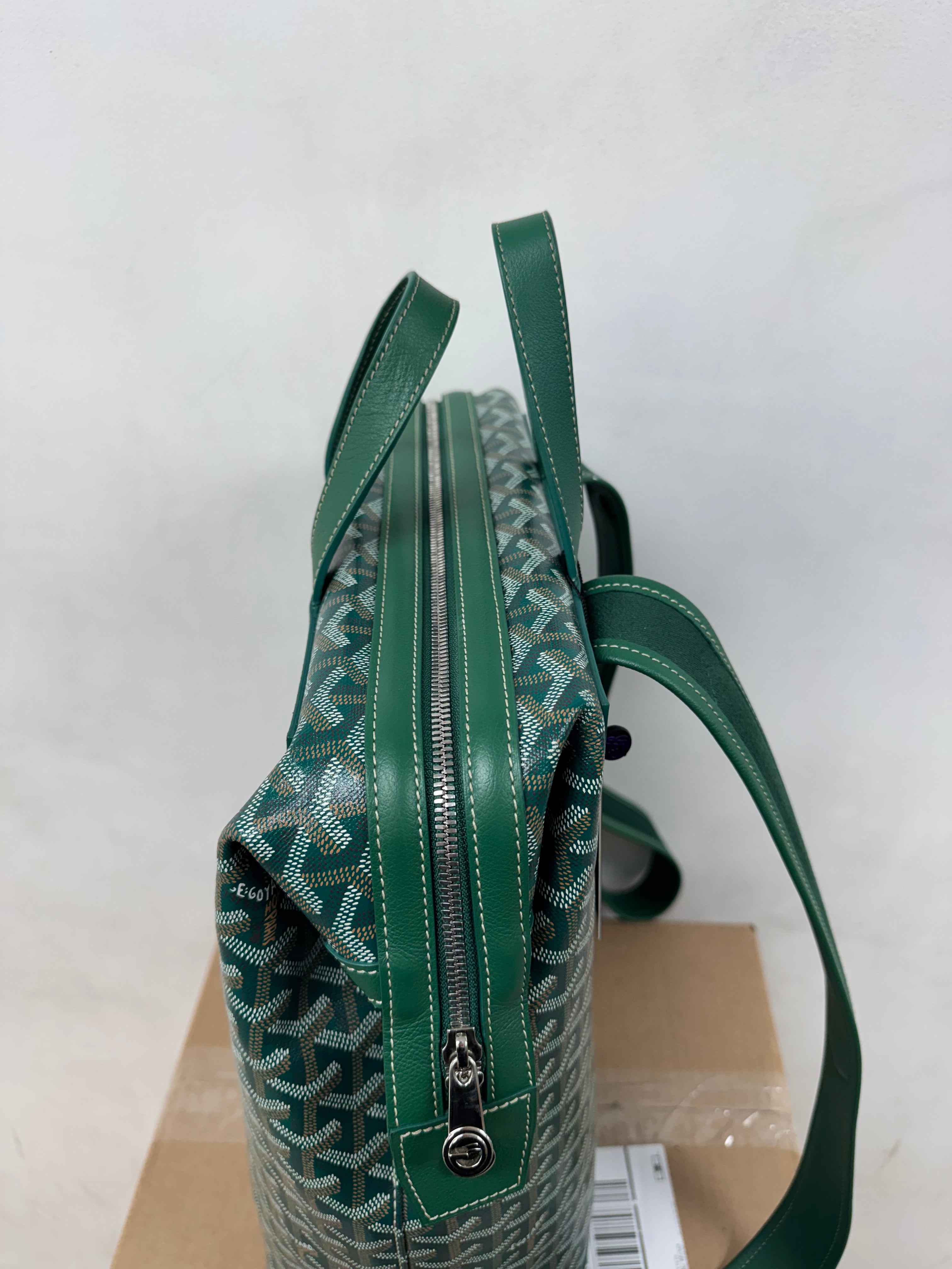 Goyard Green Cisalpin Backpack