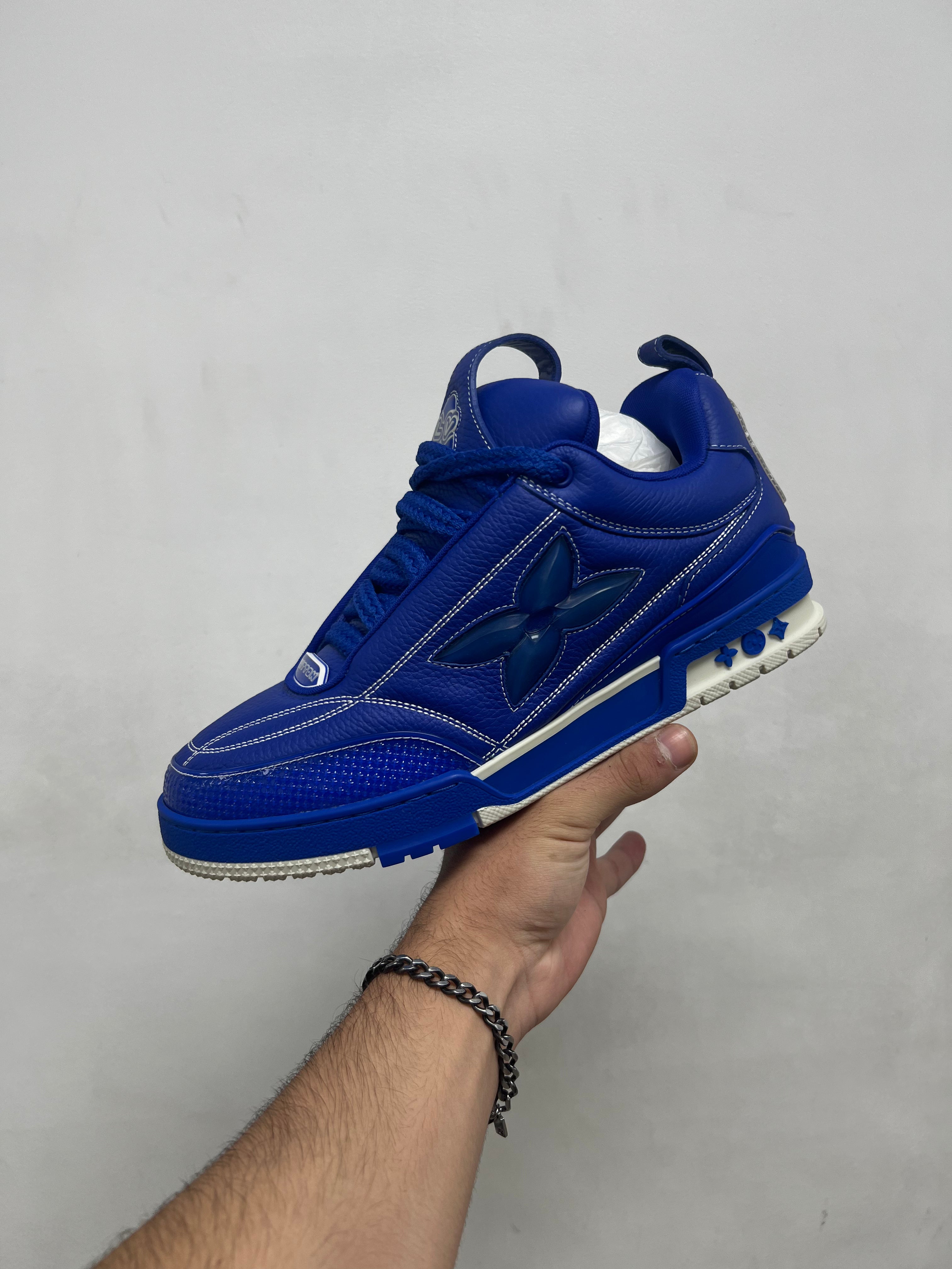 Louis Vuitton Blue Skate Sneakers