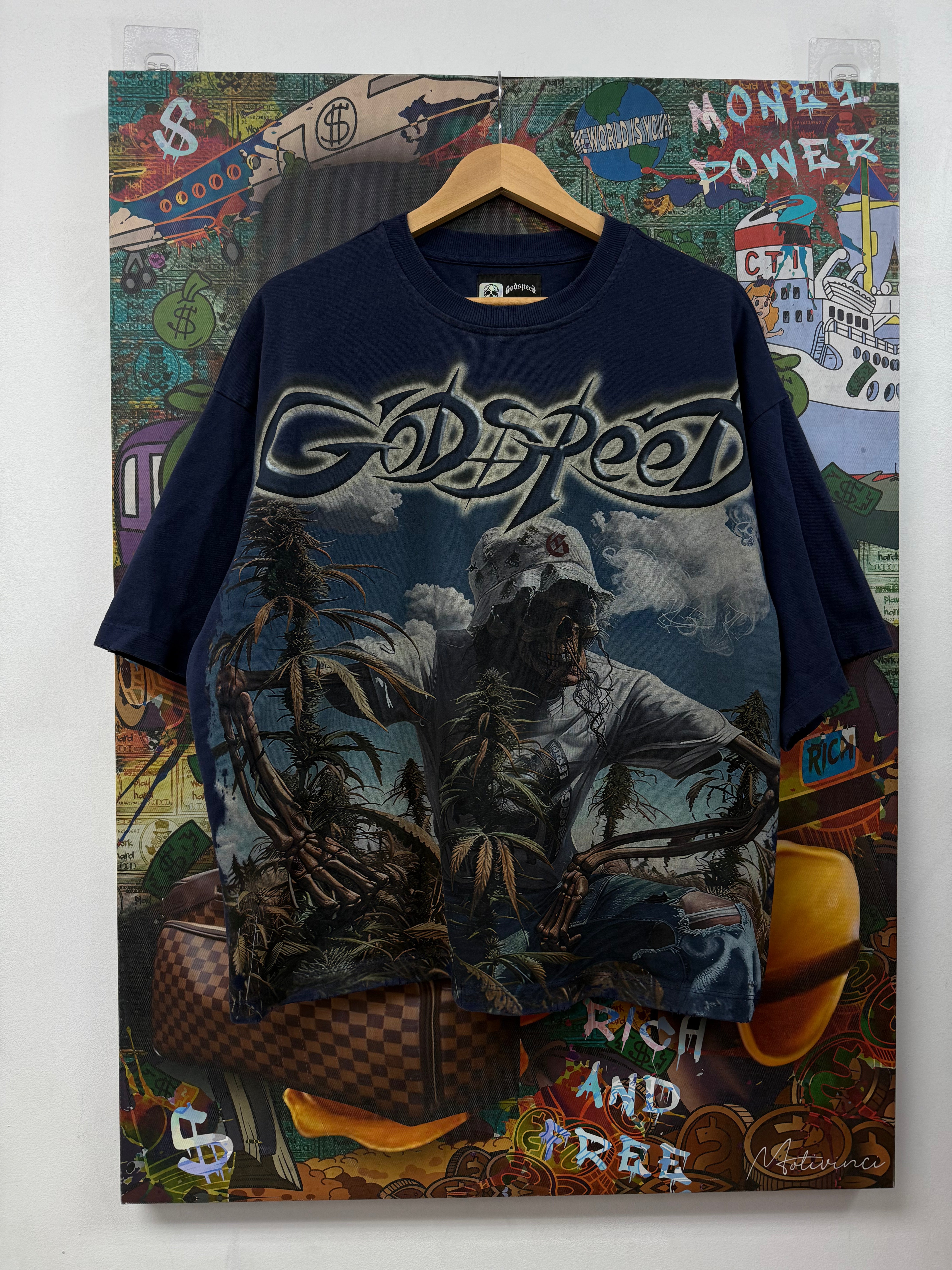 Godspeed Navy Outdoor Tee