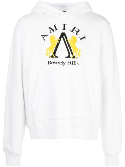 Amiri Hoodie XO Beverly Hills White