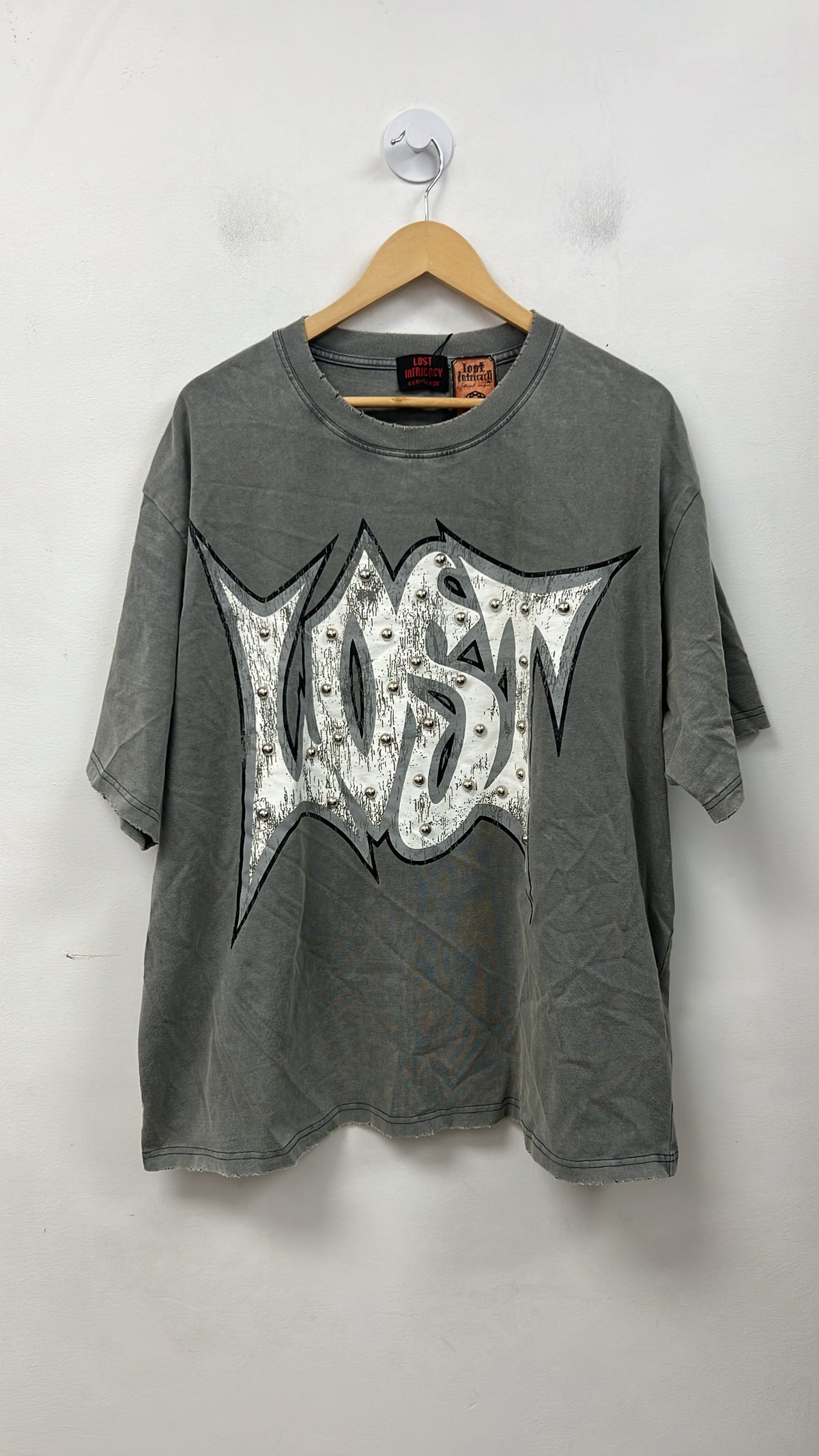 Lost Intricacy Grey Outline Tee