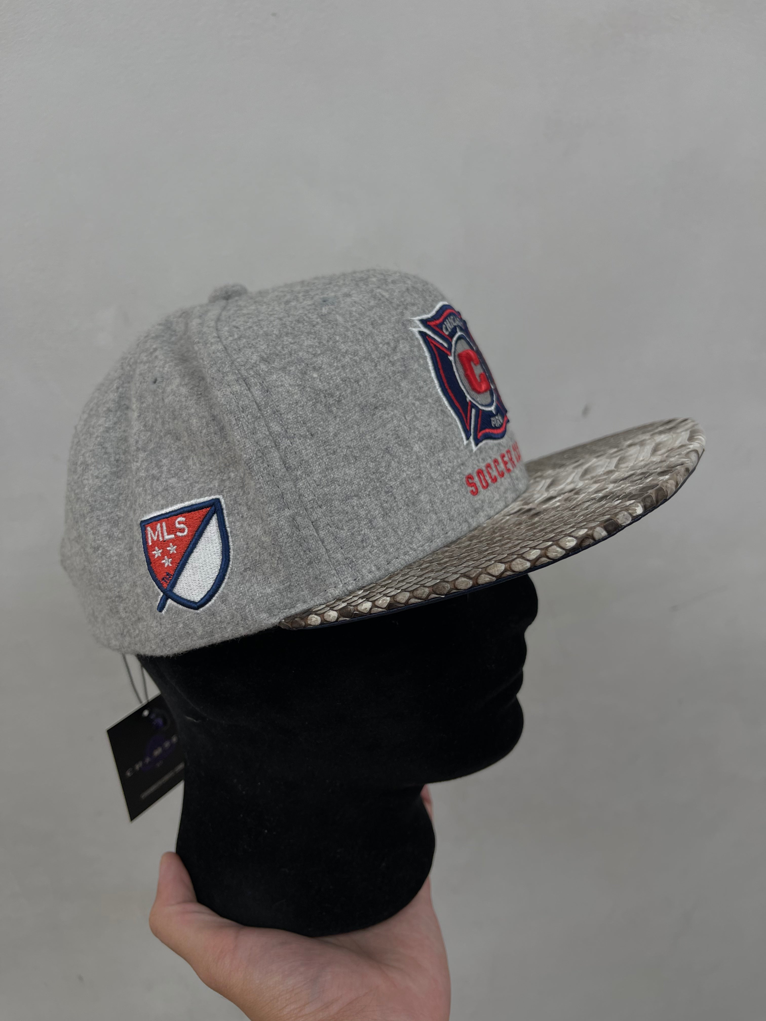 Just Don Grey Chicago Club Hat