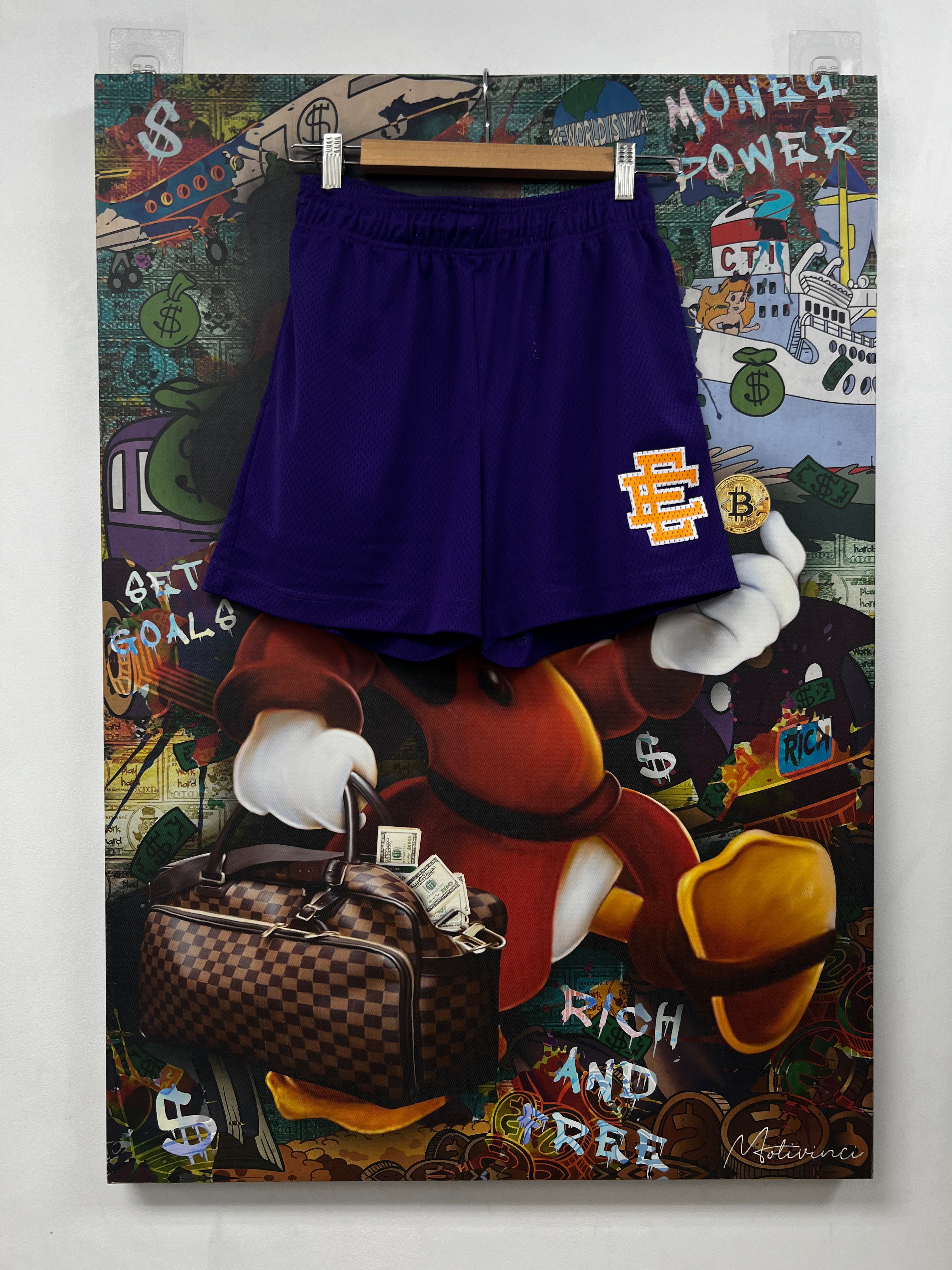 Eric Emanuel Lakers Basics Shorts