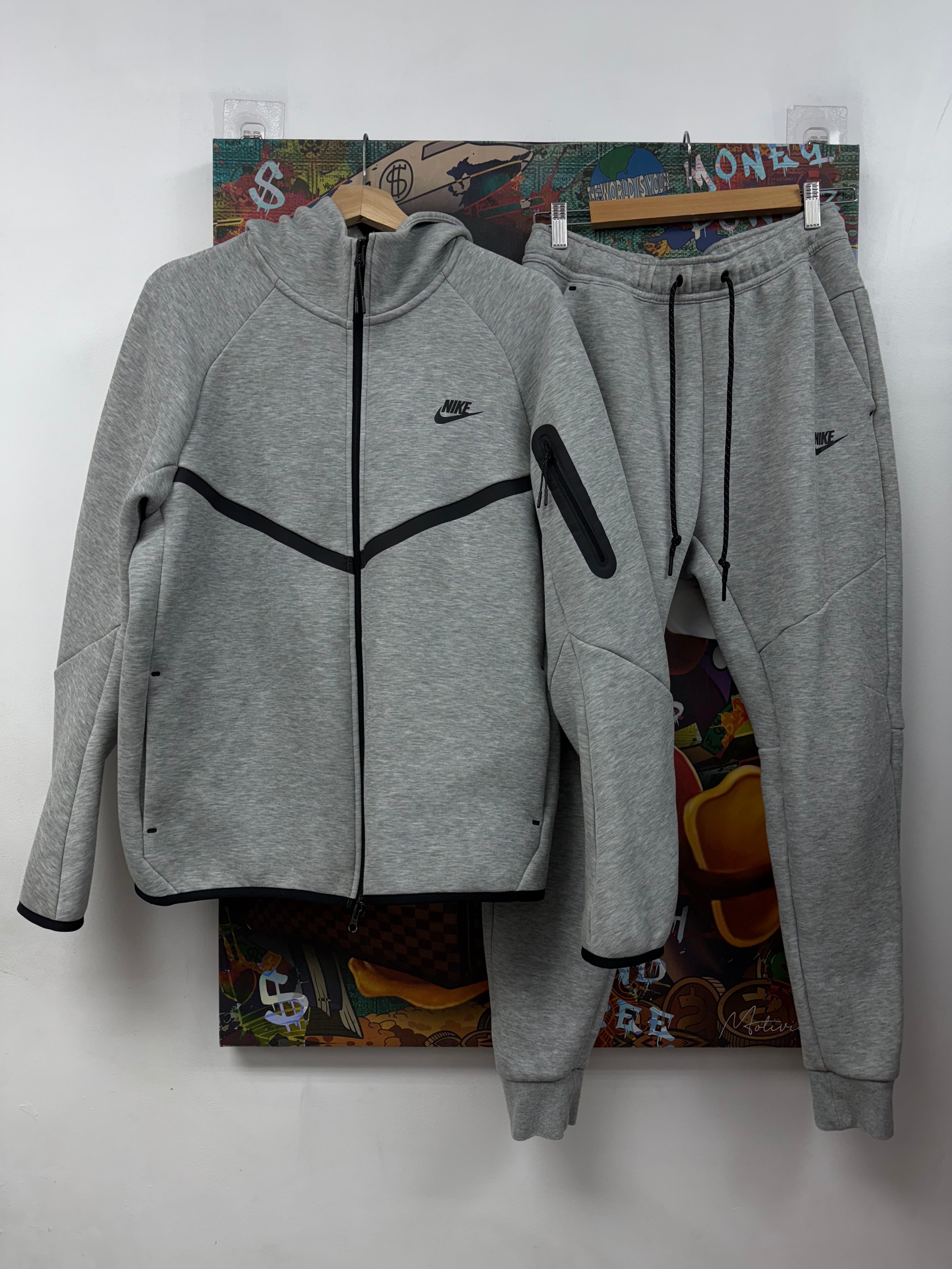 Nike Grey Tech Sweatsuit