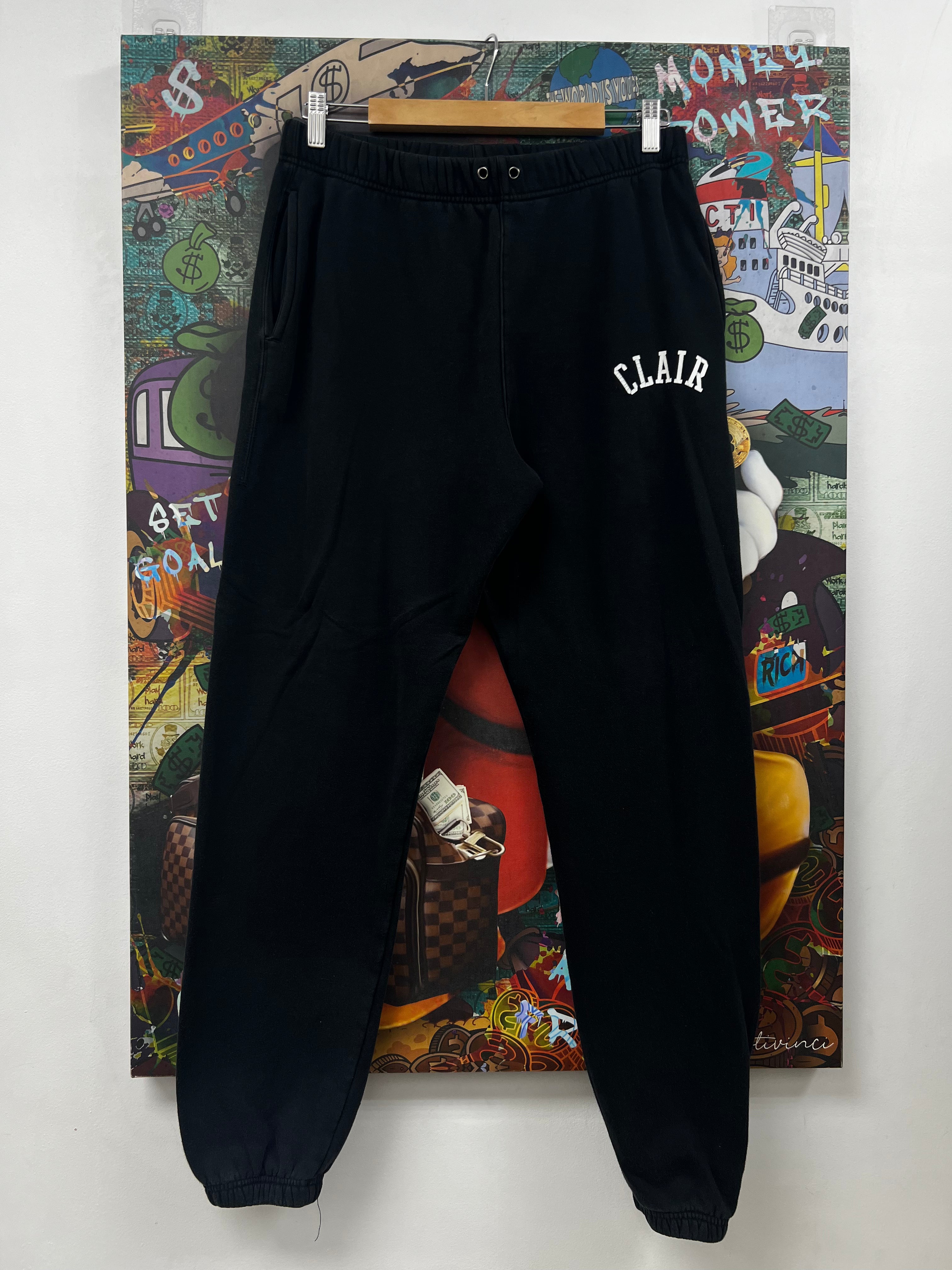 Sinclair Black White Logo (No Strings) Sweats