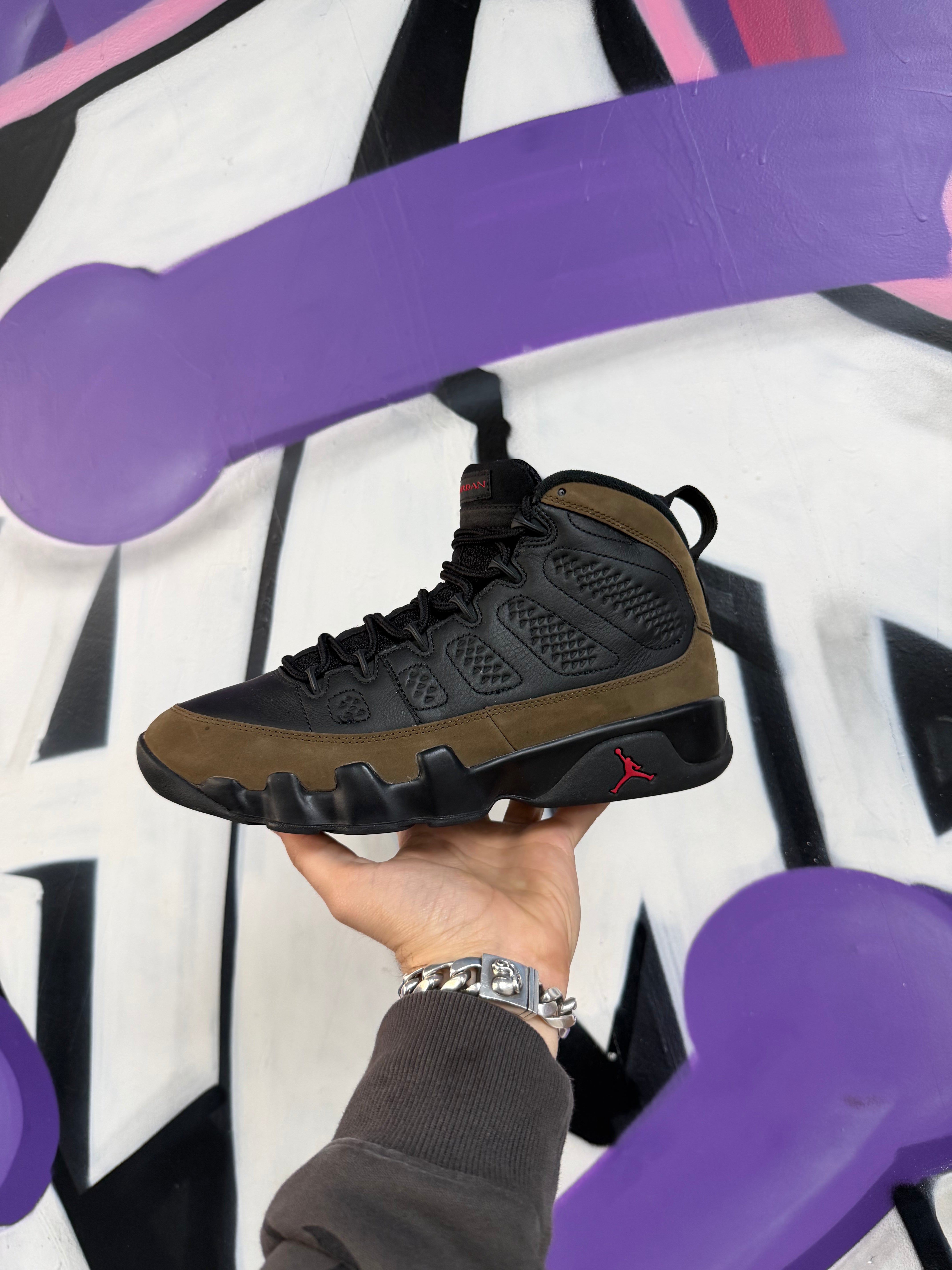 Jordan 9 Olive Sneakers