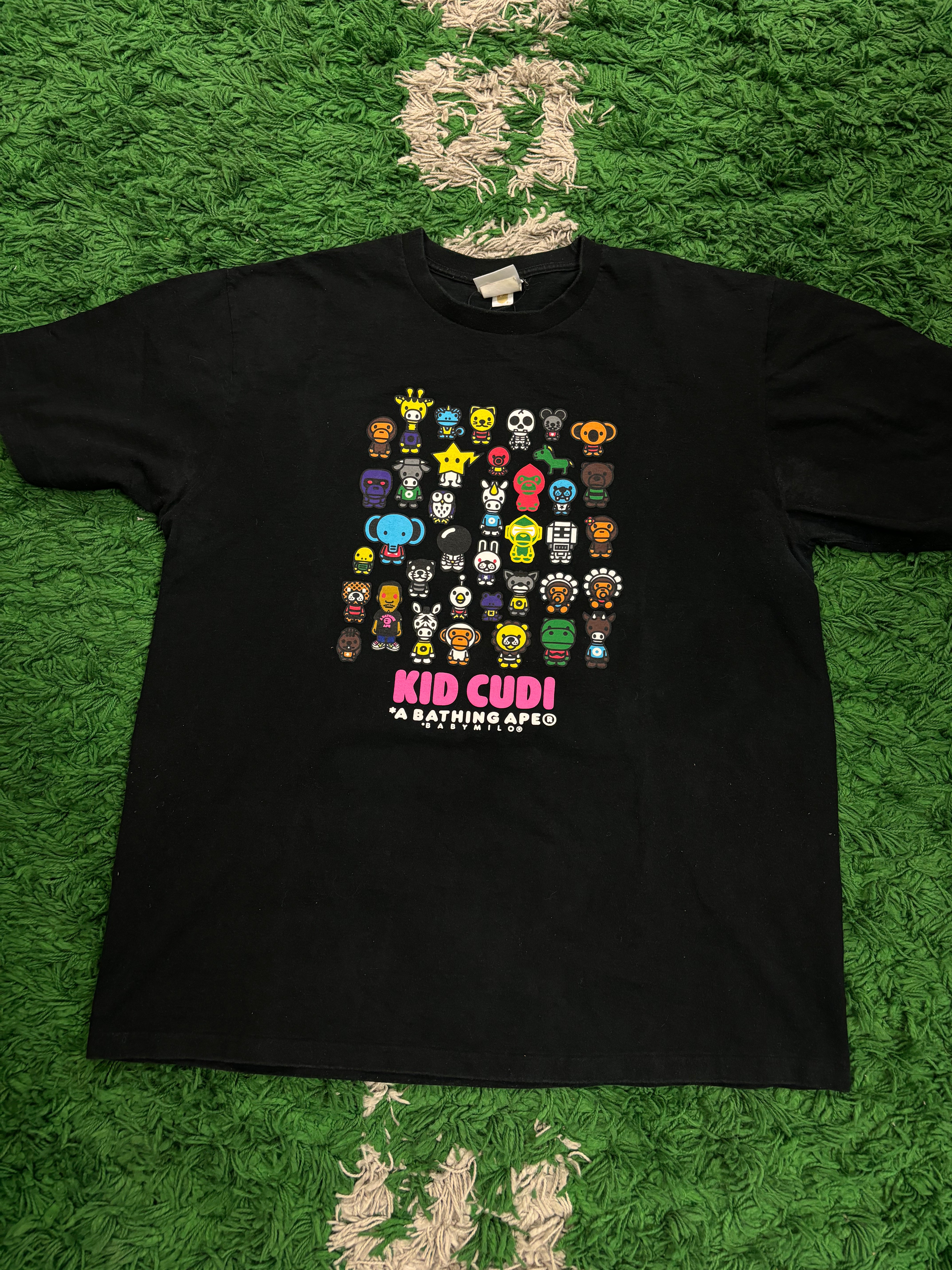 Bape Kid Cudi Tee Used 2XL