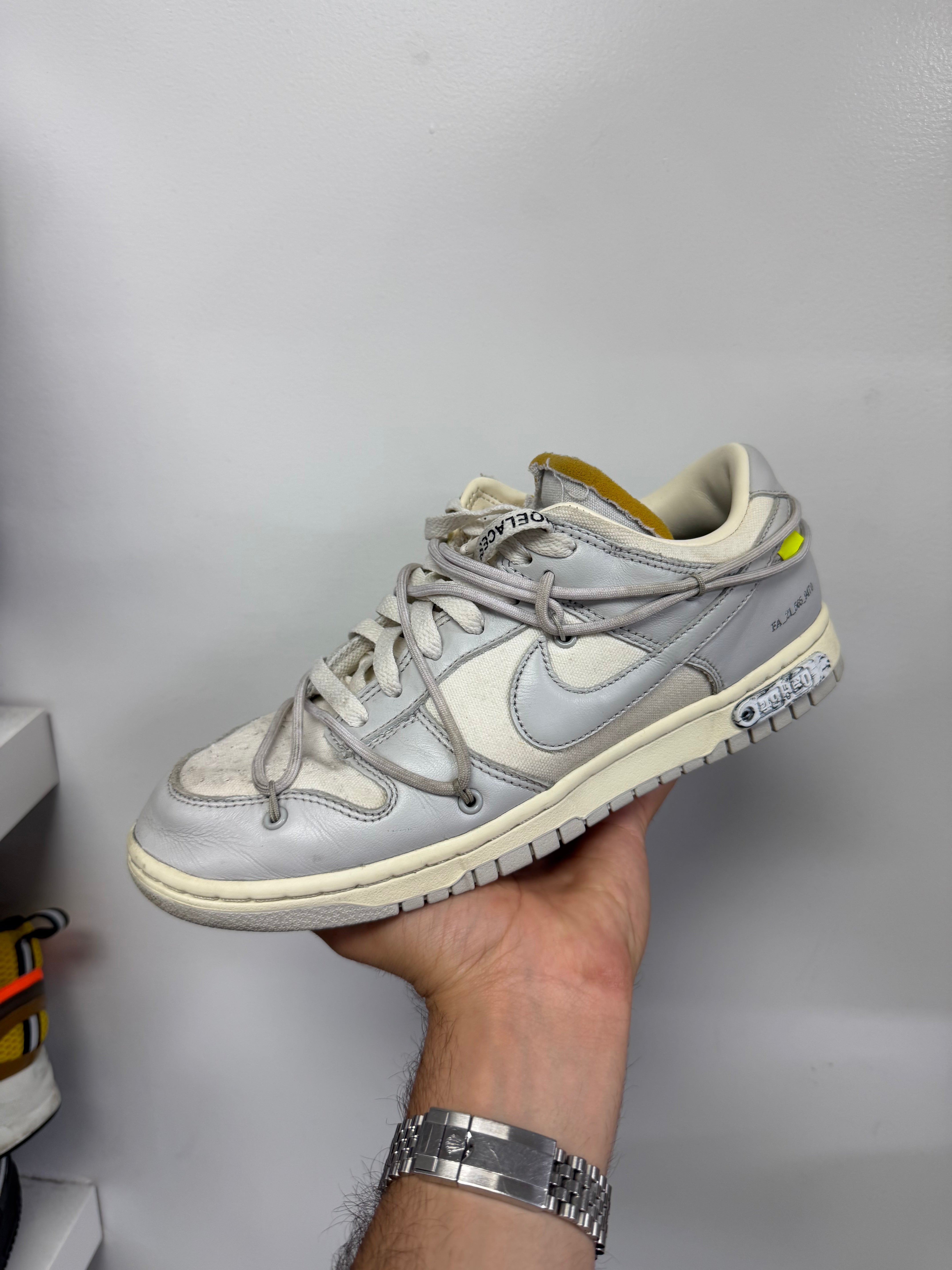 Off White Off White Dunk Low Lot 49 Sneakers